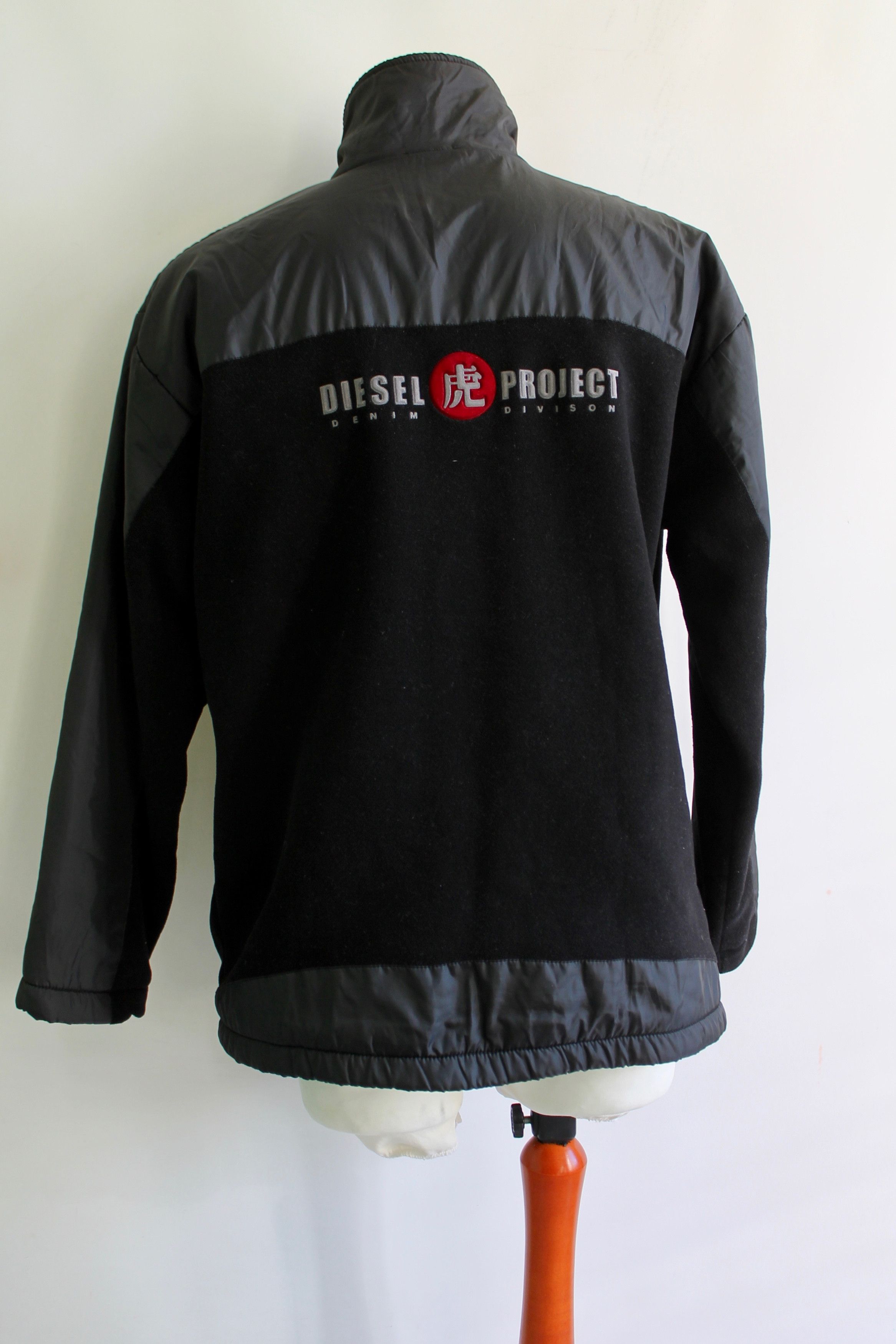 Diesel 90's DIESEL Project Streetwear Jacket XL Black Size US XL / EU 56 / 4 - 4 Thumbnail