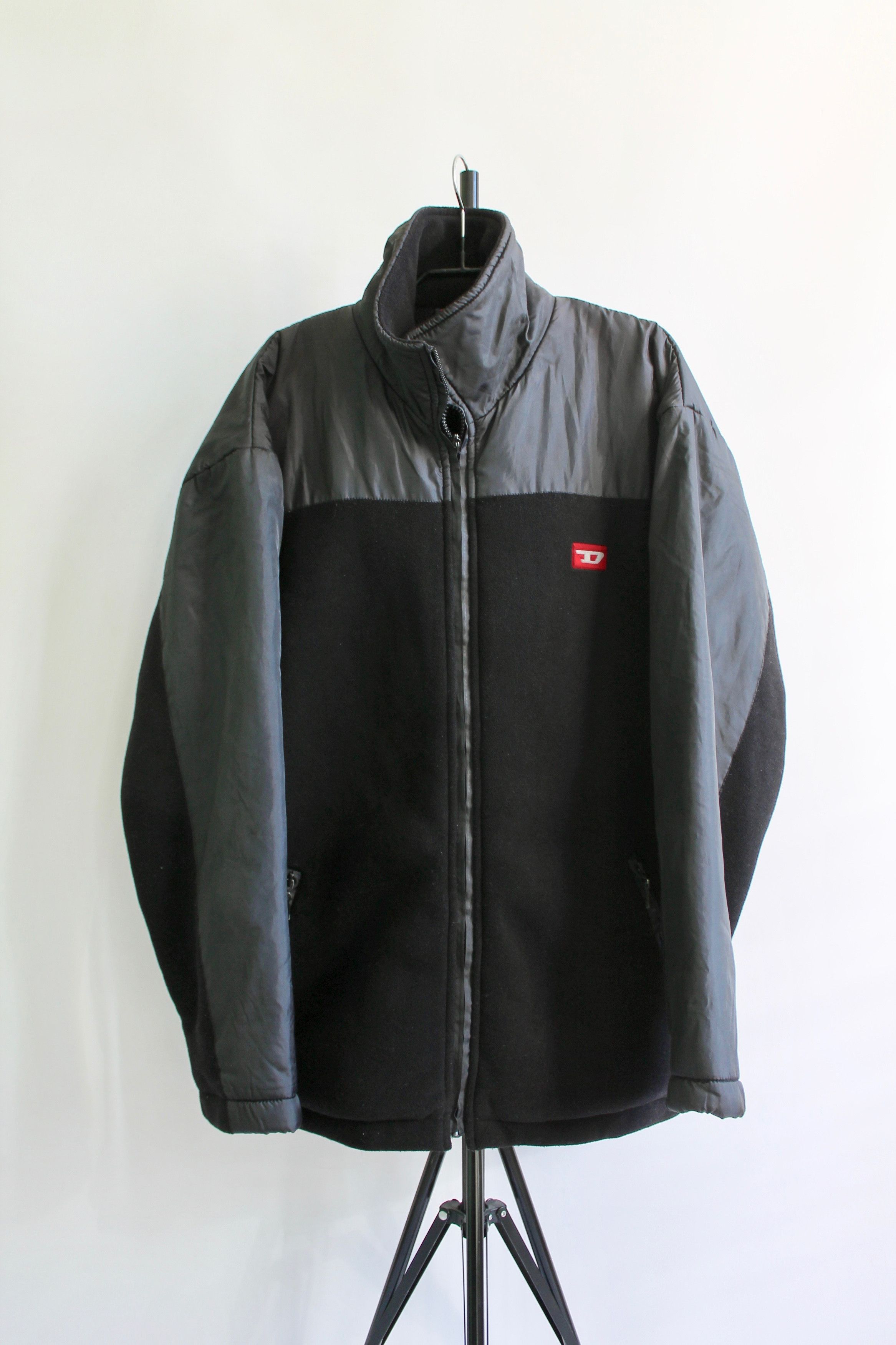 Diesel 90's DIESEL Project Streetwear Jacket XL Black Size US XL / EU 56 / 4 - 5 Thumbnail