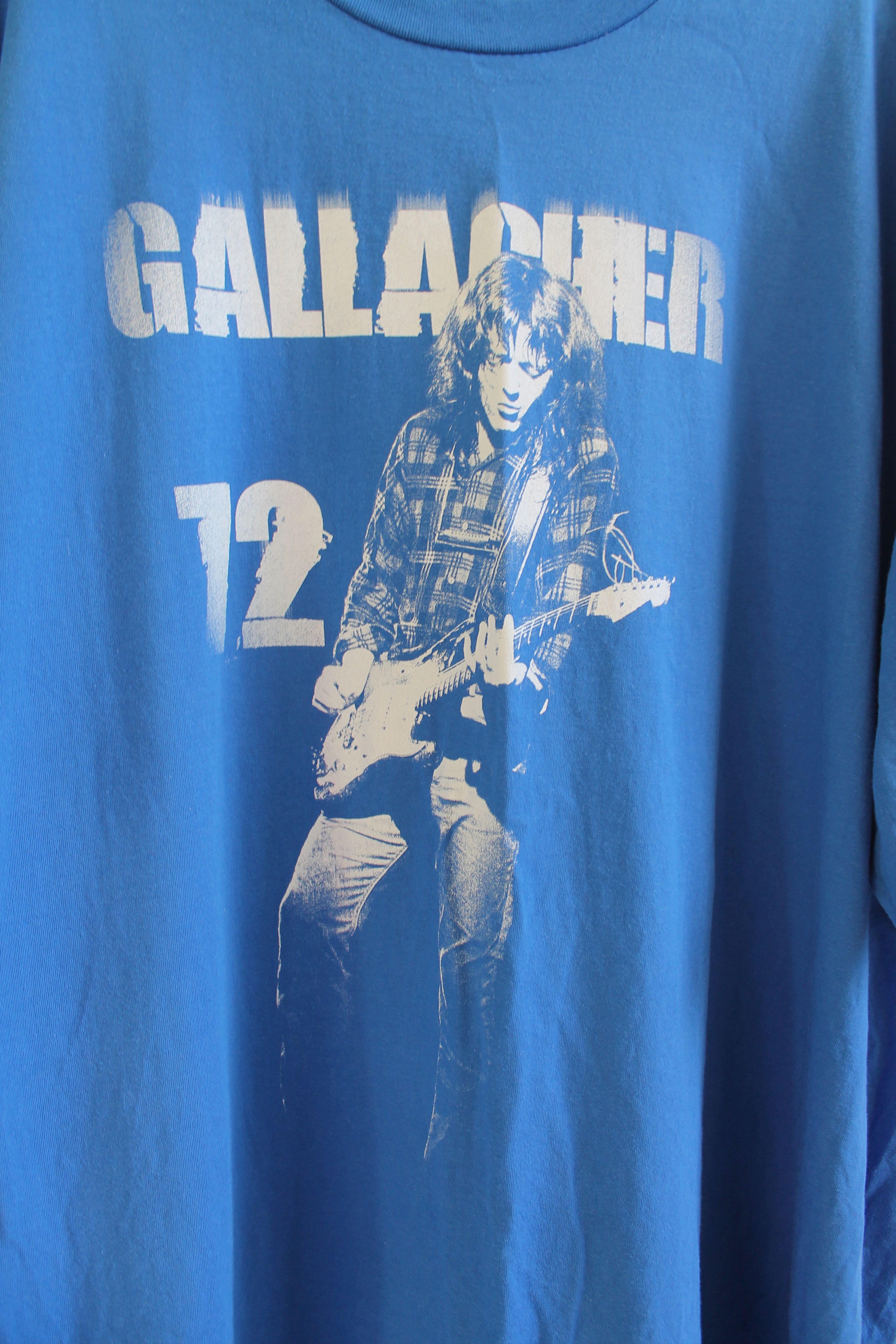 Band Tees Liam Gallagher Oasis Blue t shirt 3XL rock Size US XXL / EU 58 / 5 - 6 Thumbnail