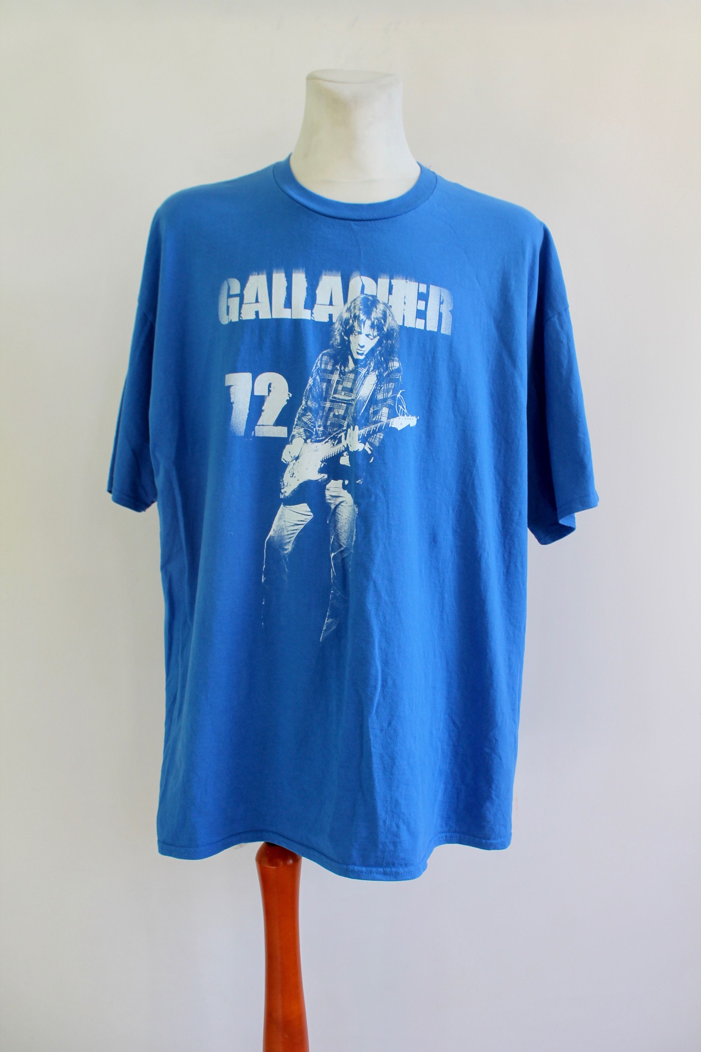 Band Tees Liam Gallagher Oasis Blue t shirt 3XL rock Size US XXL / EU 58 / 5 - 2 Thumbnail