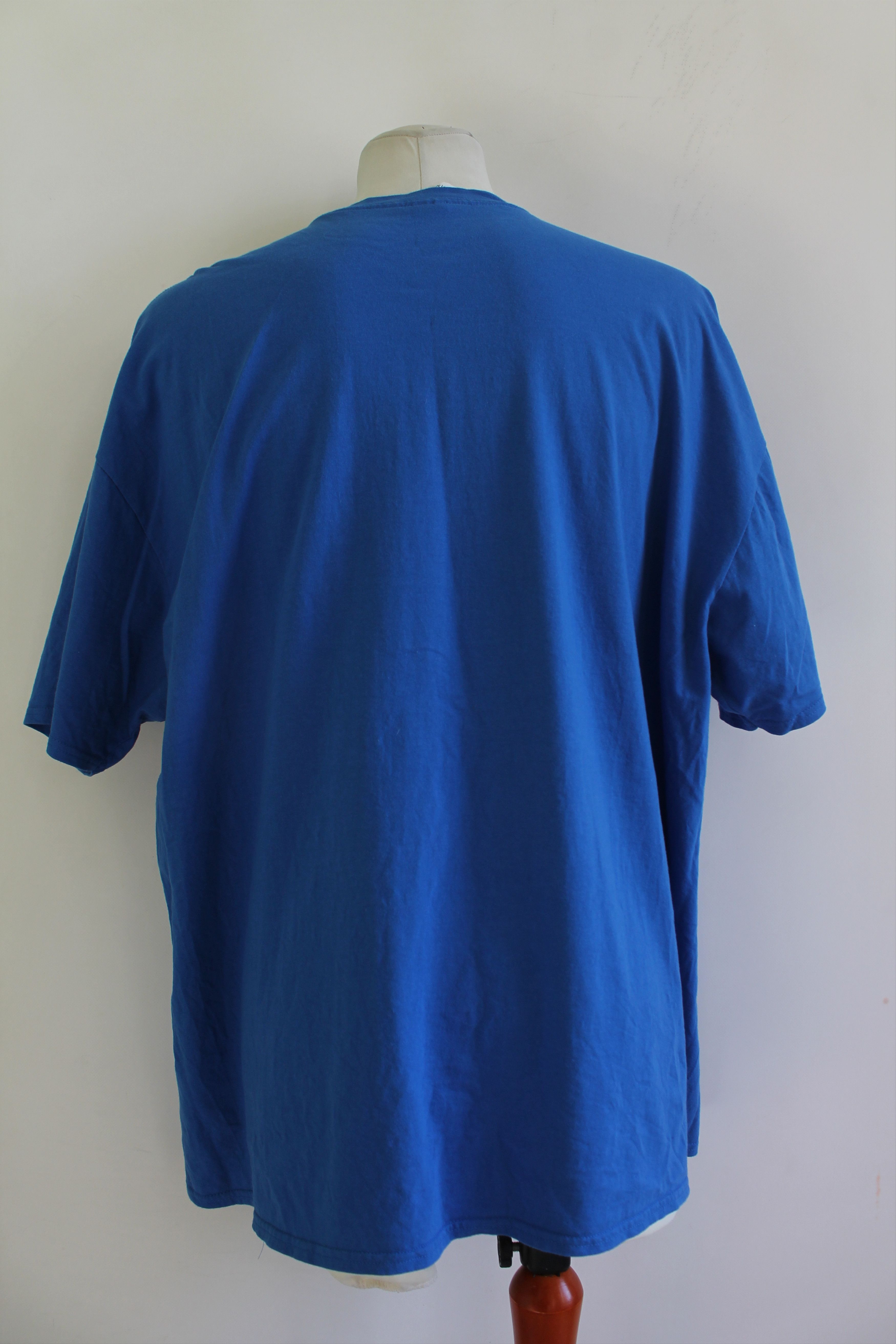 Band Tees Liam Gallagher Oasis Blue t shirt 3XL rock Size US XXL / EU 58 / 5 - 4 Thumbnail