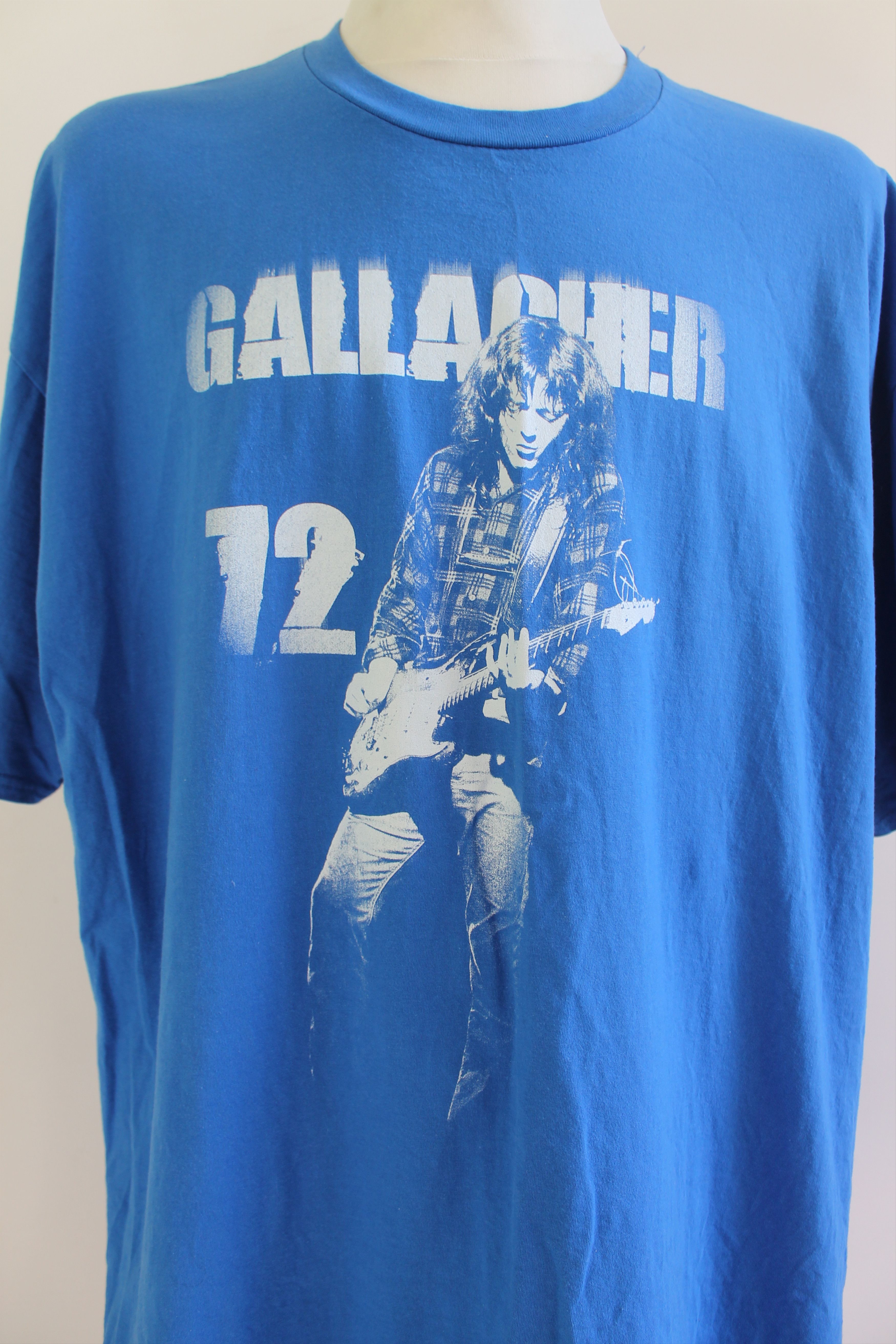 Band Tees Liam Gallagher Oasis Blue t shirt 3XL rock Size US XXL / EU 58 / 5 - 3 Thumbnail