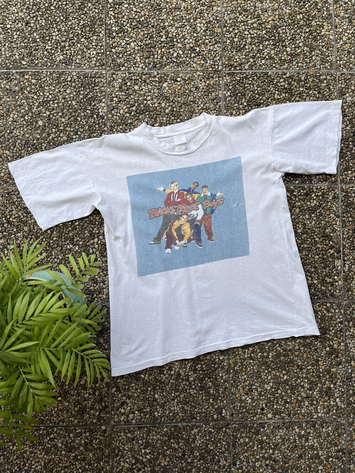 Band Tees × Vintage Vintage Backstreet Boys 90s Single Stitch Tee Size US S / EU 44-46 / 1 - 1 Thumbnail