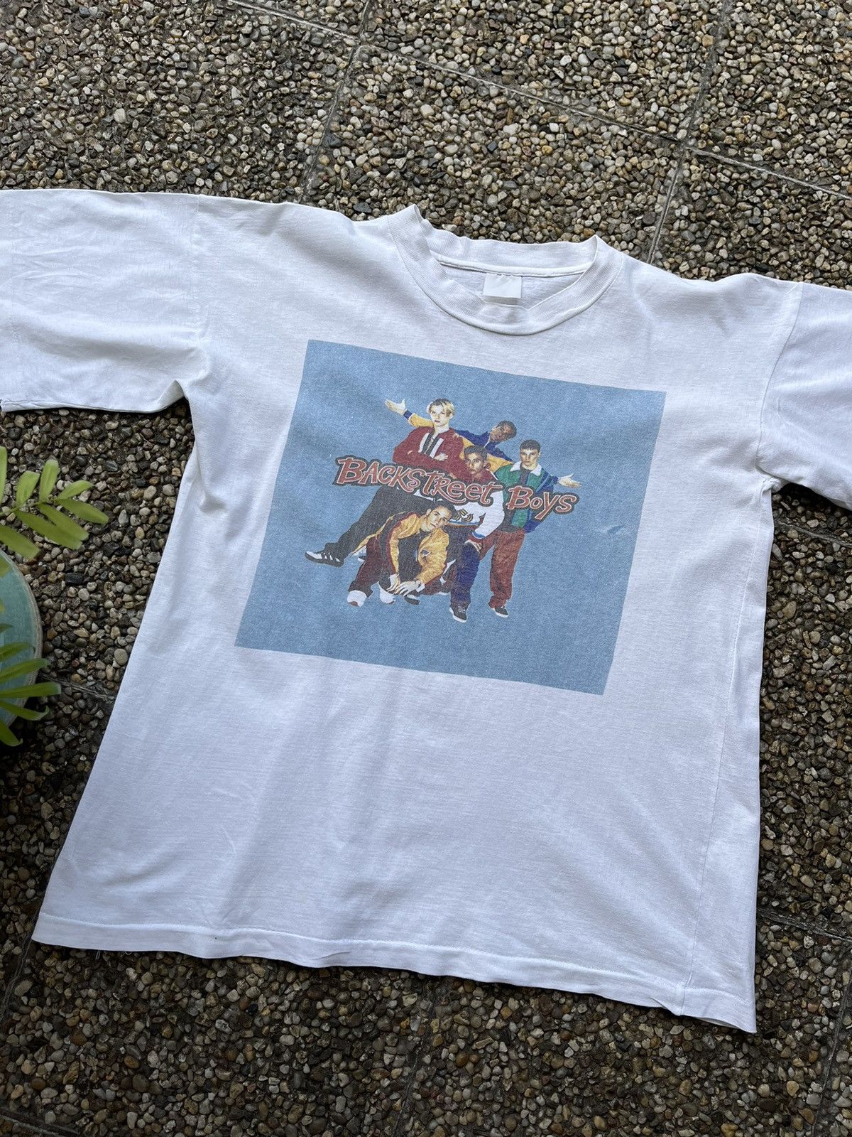Band Tees × Vintage Vintage Backstreet Boys 90s Single Stitch Tee Size US S / EU 44-46 / 1 - 2 Thumbnail