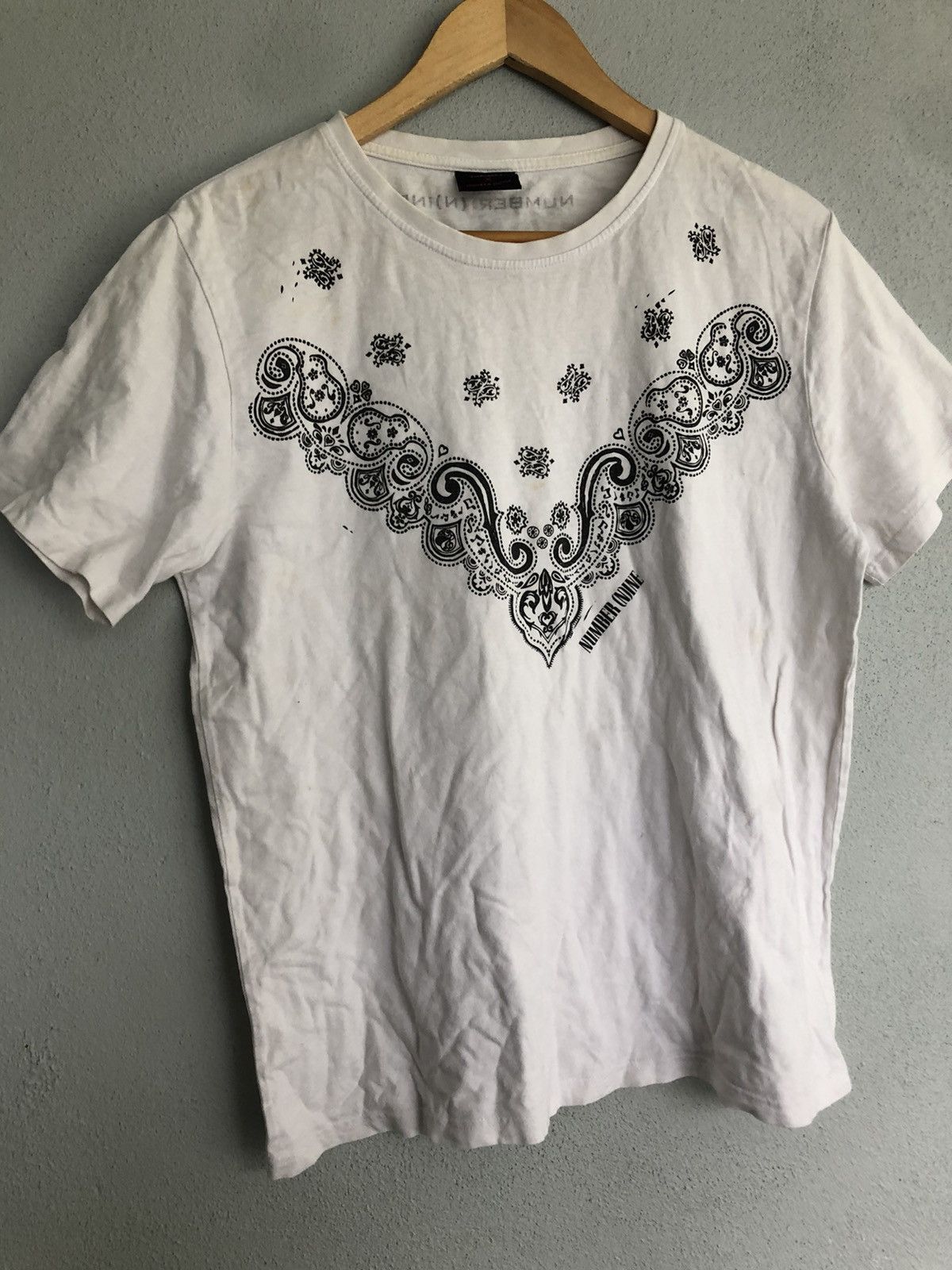 Number (N)ine Paisley Tatoo Logo Number Nine x Marlboro Size US M / EU 48-50 / 2 - 4 Thumbnail