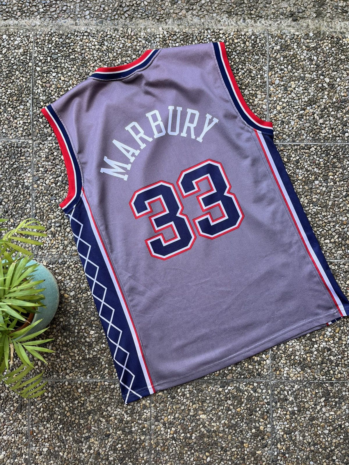 Champion × NBA × Vintage Vintage New Jersey Marbury Jersey NBA XL Size US XL / EU 56 / 4 - 9 Thumbnail