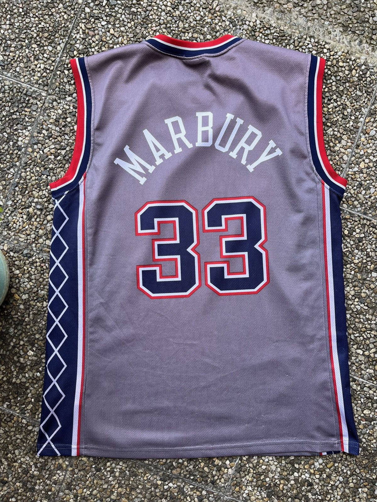 Champion × NBA × Vintage Vintage New Jersey Marbury Jersey NBA XL Size US XL / EU 56 / 4 - 10 Thumbnail