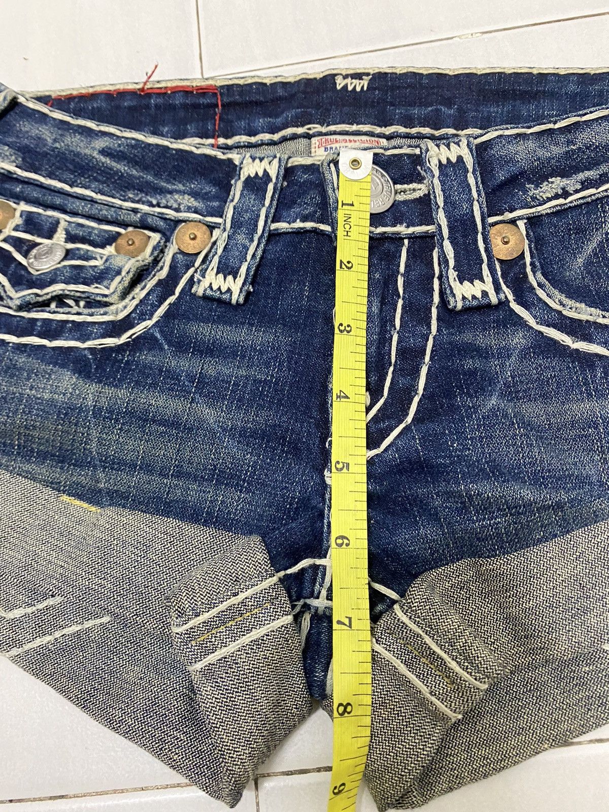 Other TRUE RELIGION DENIM SHORTPANTS MADE IN USA Size 25" / US 0 / IT 36 - 9 Thumbnail
