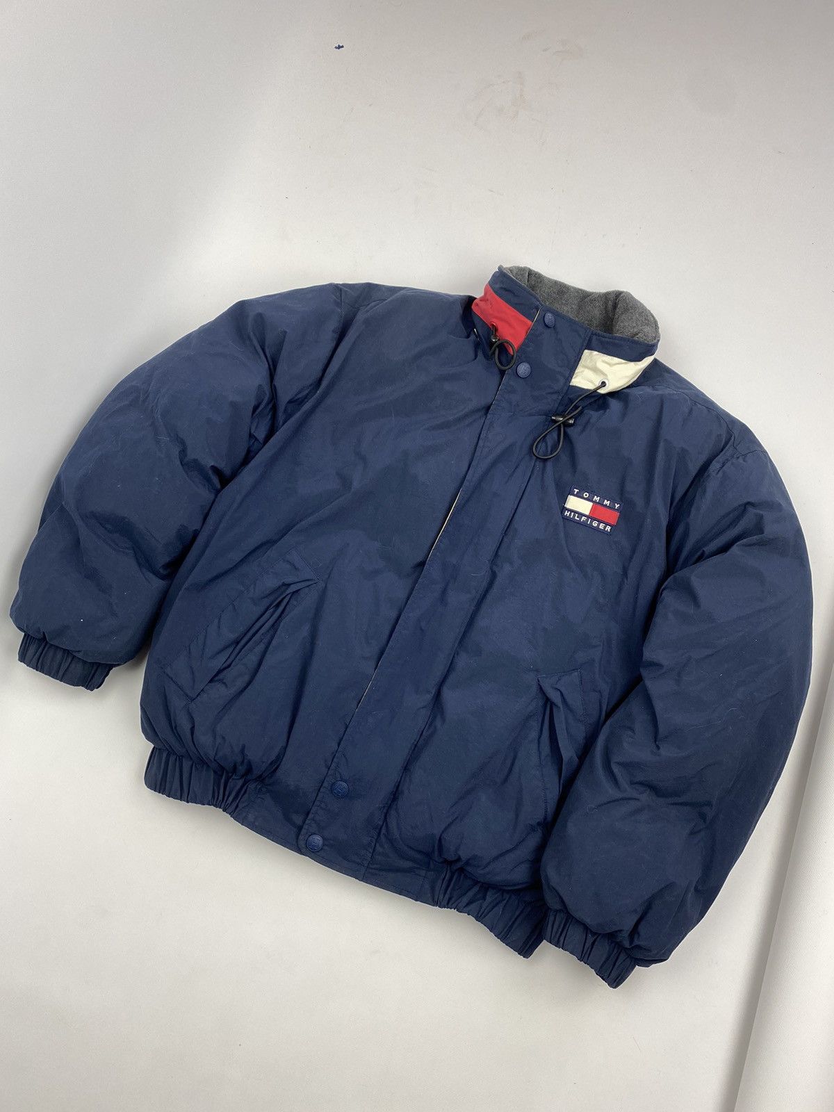 Tommy Hilfiger Vintage Tommy Hilfiger Puffer Jacket Size US L / EU 52-54 / 3 - 2 Thumbnail