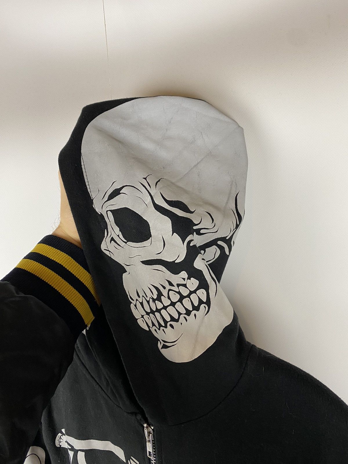 Other Vintage y2k Skeleton Graphic Full Zip-Up Hoodie Size US M / EU 48-50 / 2 - 3 Thumbnail