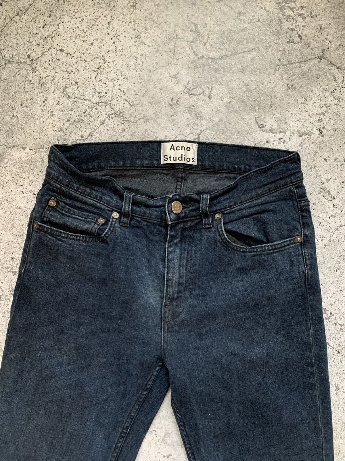 Acne Studios Acne studios ace Bly black denim Size US 29 - 2 Thumbnail