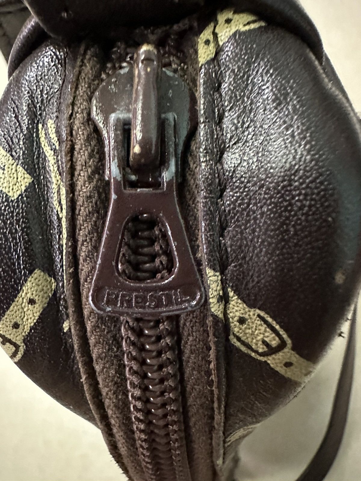 Longchamp × Vintage VINTAGE LONGCHAMP LEATHER SHOULDER BAG