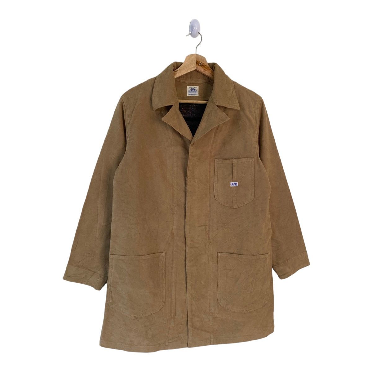 Lee × Vintage 🔥LEE 80s SANFORIZED UNION MADE AMERICAN RAG CIE JACKET Size US S / EU 44-46 / 1 - 4 Thumbnail