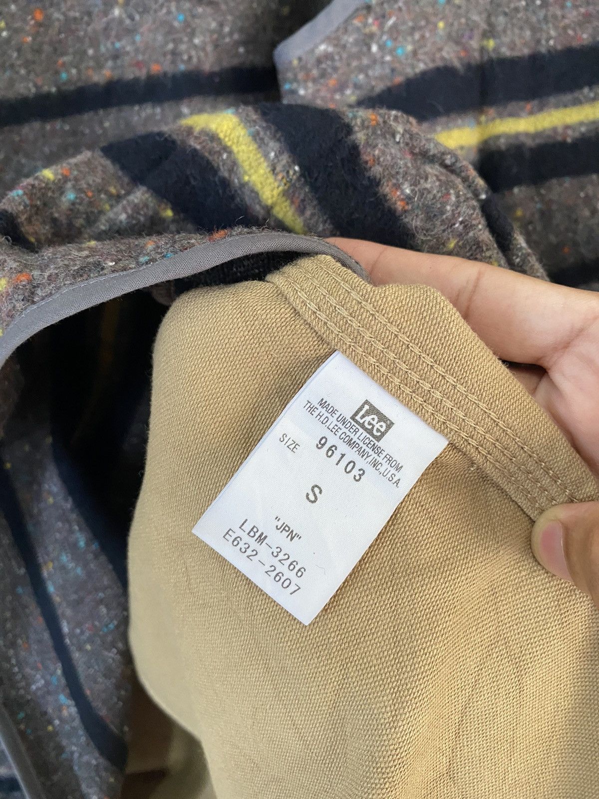 Lee × Vintage 🔥LEE 80s SANFORIZED UNION MADE AMERICAN RAG CIE JACKET Size US S / EU 44-46 / 1 - 7 Thumbnail