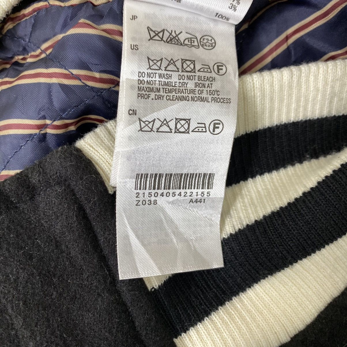 Vintage Vintage E HYPHENWORLD GALLERY Snap Button Varsity Hoodie Size US S / EU 44-46 / 1 - 7 Thumbnail