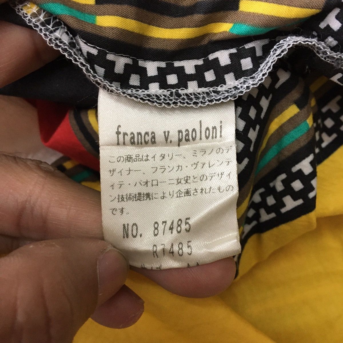 Other Franca V Paoloni Multicolour Light Jacket Size M / US 6-8 / IT 42-44 - 13 Thumbnail