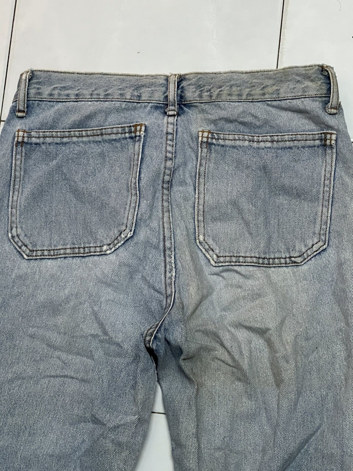 Vintage Denim vintage bell bottoms distressed blue Size US 29 - 10 Thumbnail