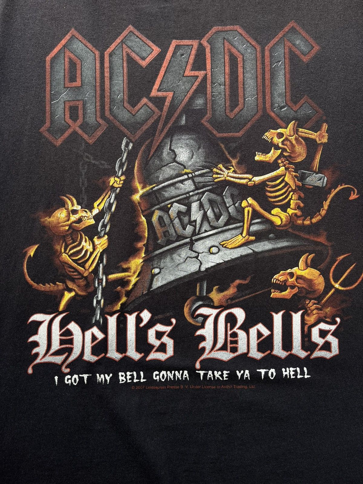 Band Tees × Liquid Blue Vintage ACDC Liquid Blue 2007 Tee Size US XL / EU 56 / 4 - 2 Thumbnail