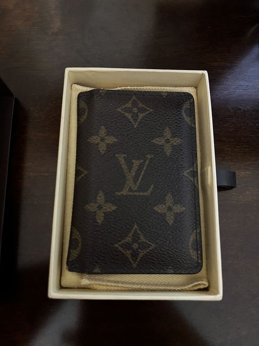 Louis Vuitton Pocket Organizer, Grey, One Size