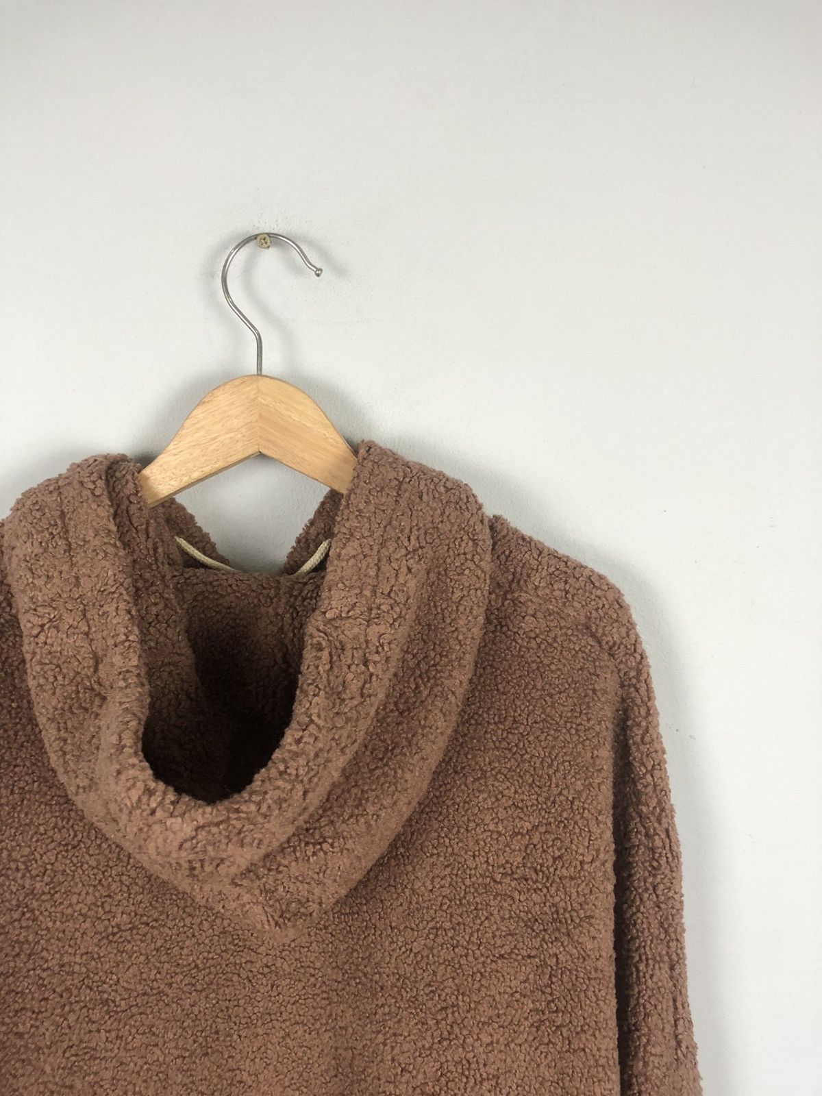 Japanese Brand × Other × URBAN RESEARCH DOORS Urban Research Deep Pile Style Oversized Fleece Hoodie Size US L / EU 52-54 / 3 - 6 Thumbnail