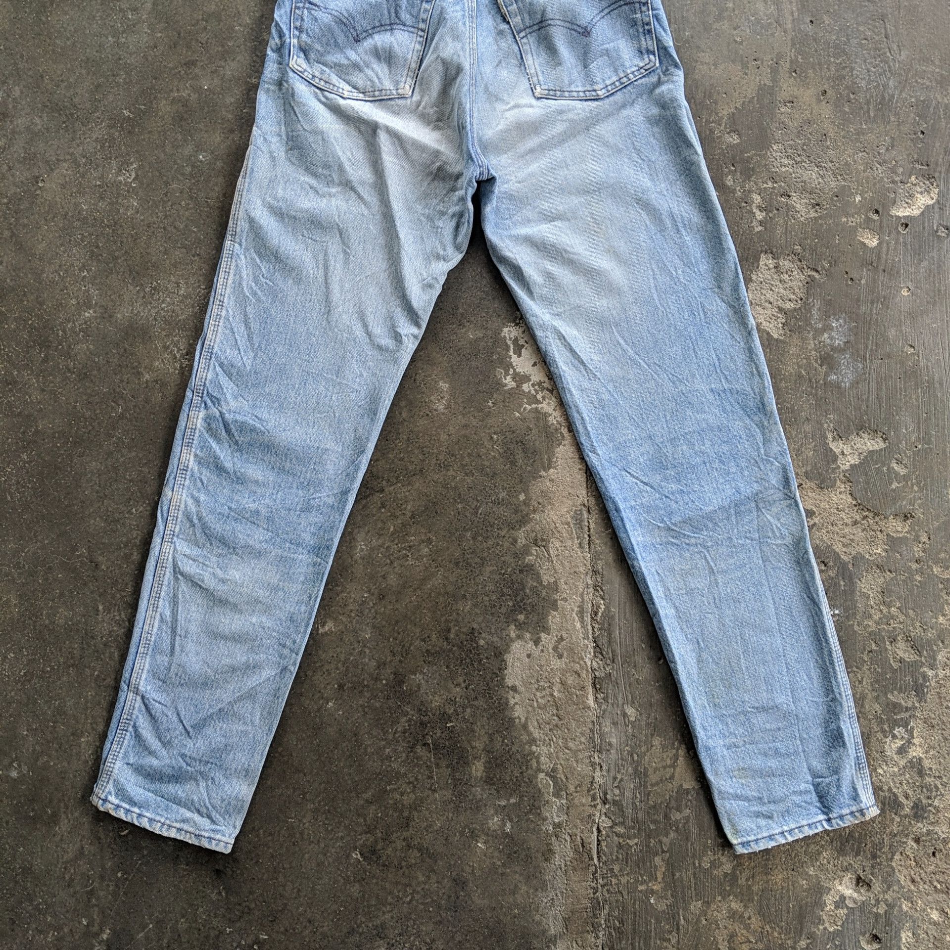 Levi's W28 🔥Vintage Levi's Lightwash Faded Denim Jeans Sick Pants Size US 28 / EU 44 - 15 Thumbnail