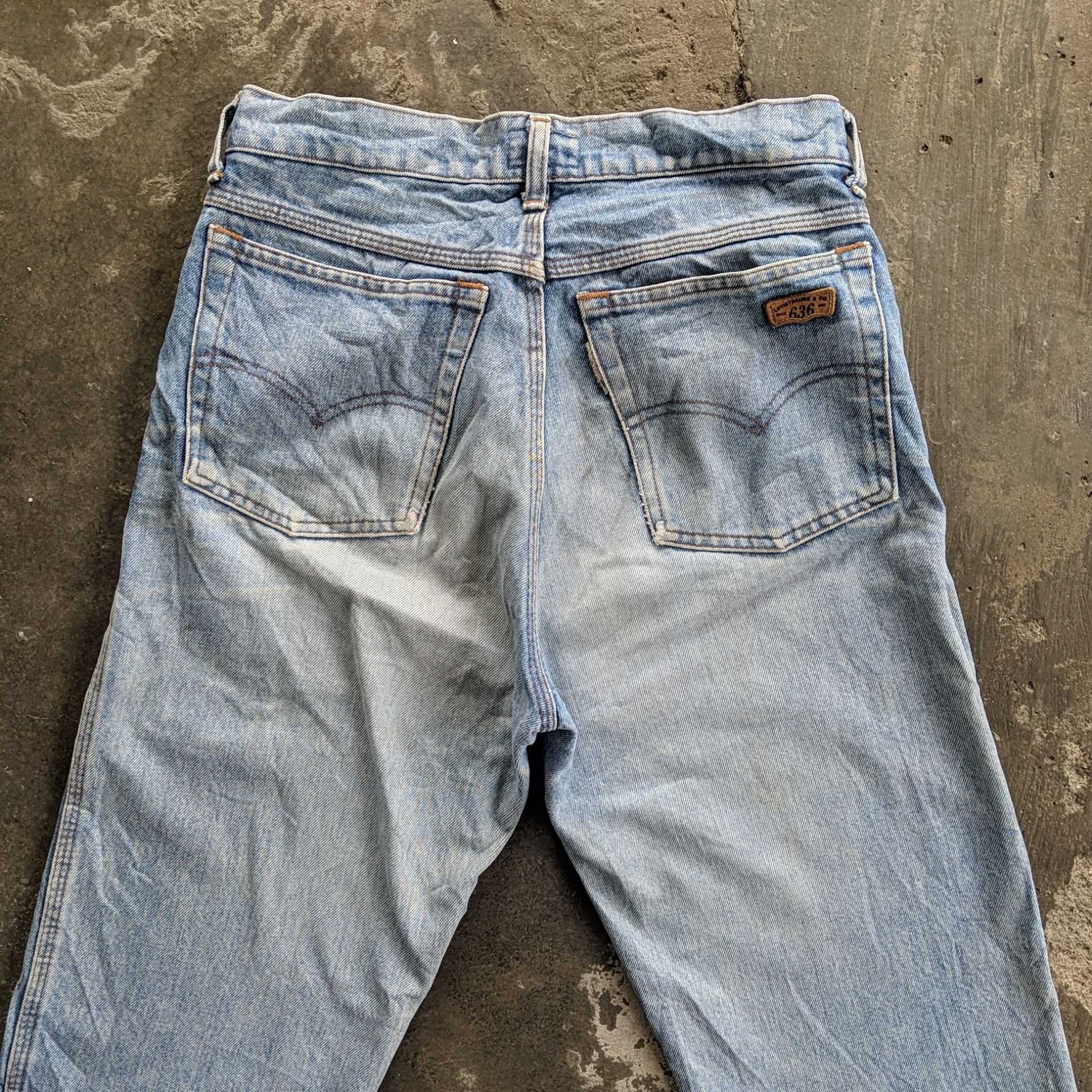 Levi's W28 🔥Vintage Levi's Lightwash Faded Denim Jeans Sick Pants Size US 28 / EU 44 - 12 Thumbnail