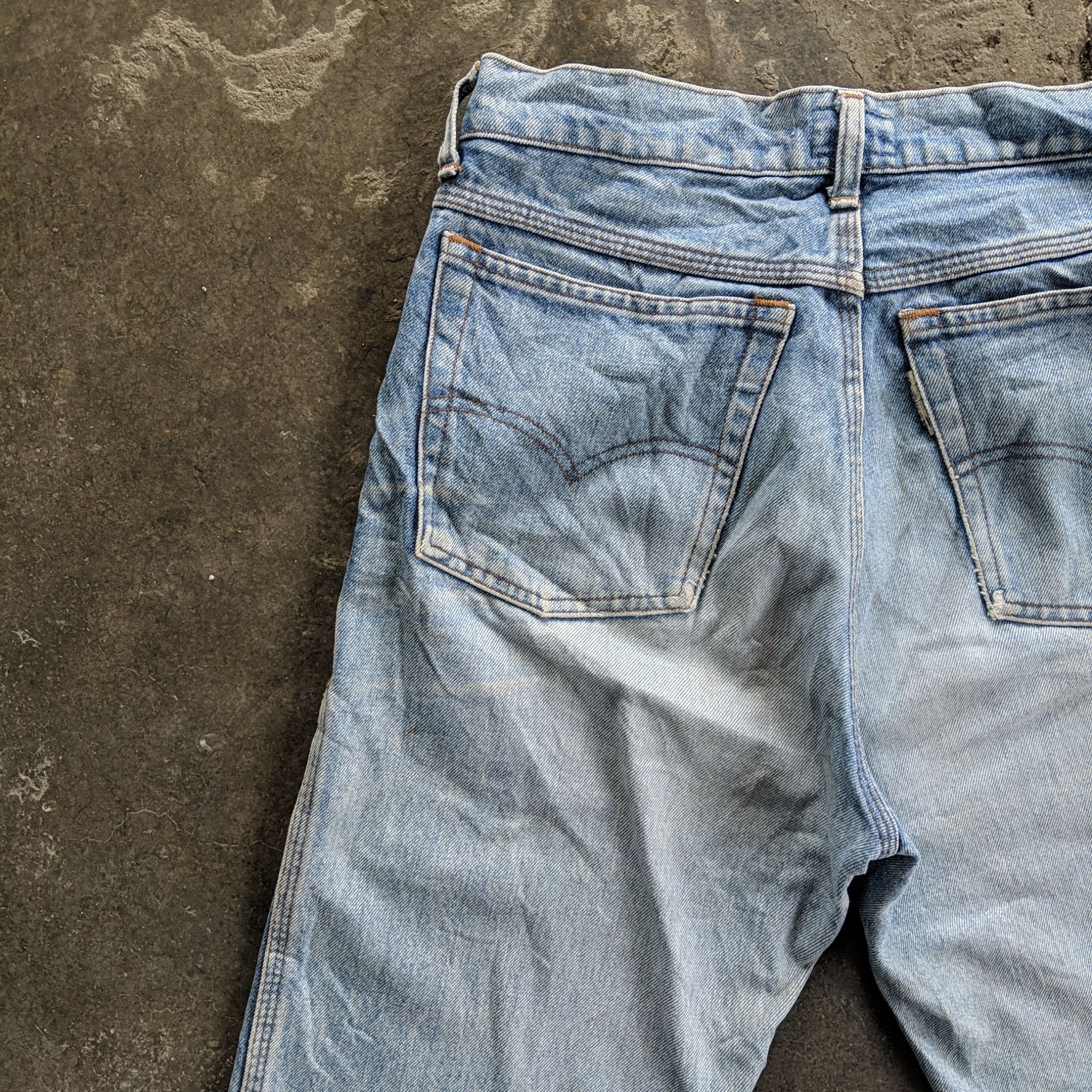Levi's W28 🔥Vintage Levi's Lightwash Faded Denim Jeans Sick Pants Size US 28 / EU 44 - 13 Thumbnail