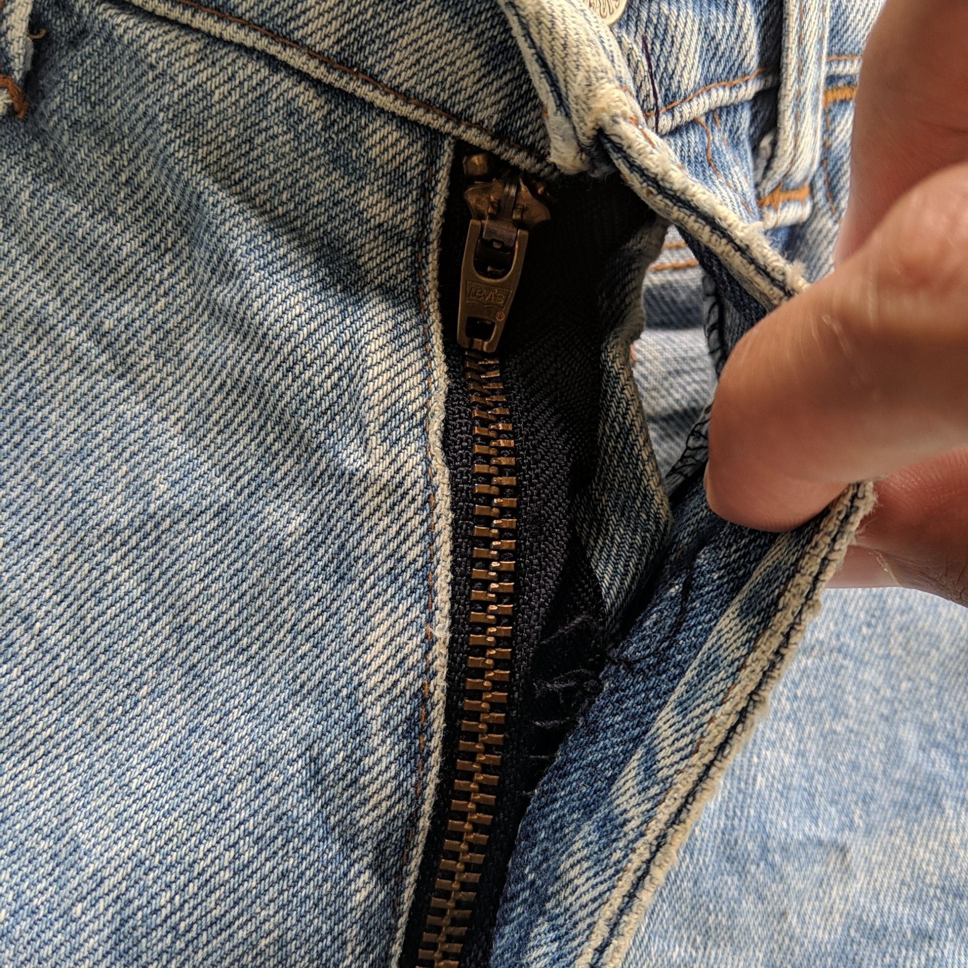 Levi's W28 🔥Vintage Levi's Lightwash Faded Denim Jeans Sick Pants Size US 28 / EU 44 - 8 Thumbnail