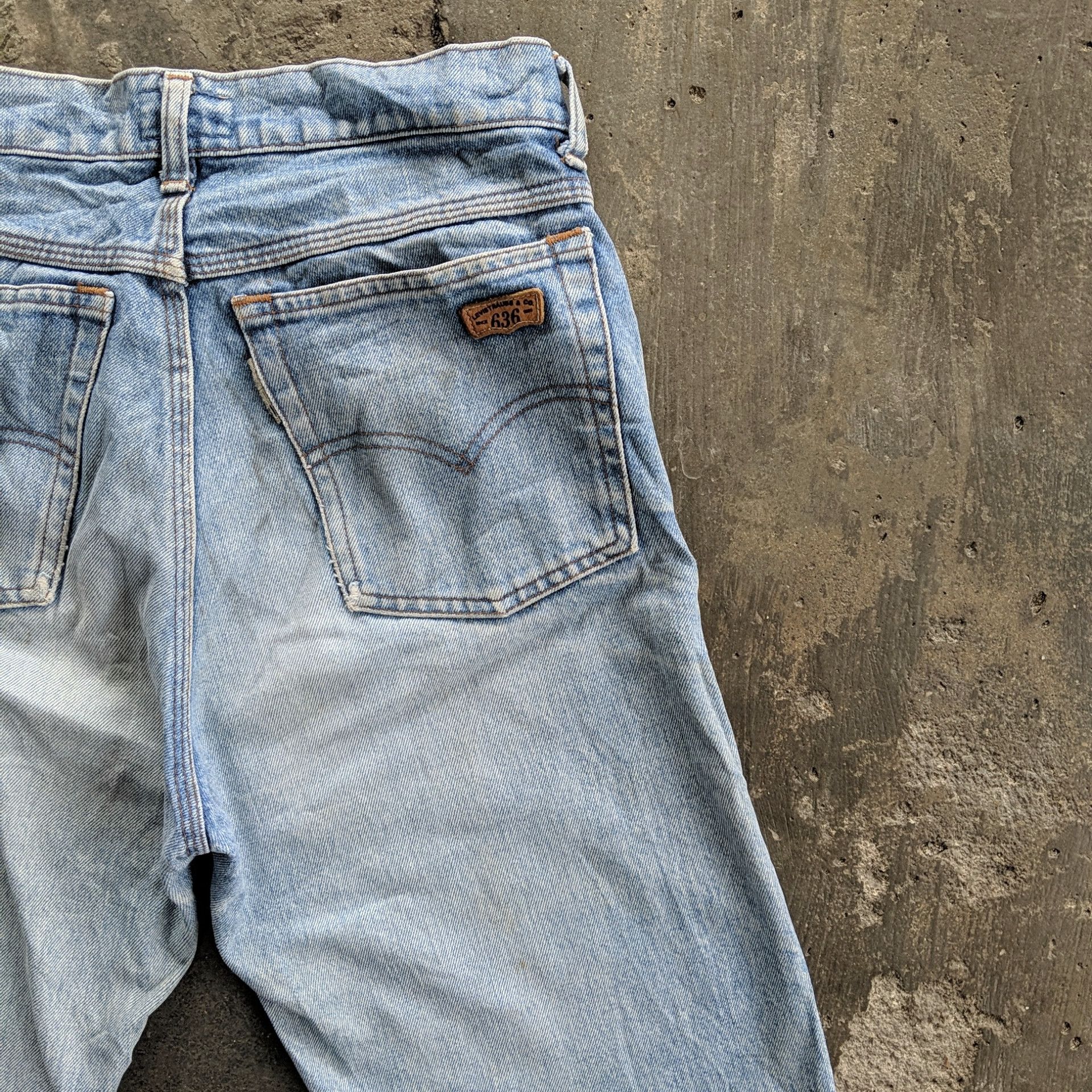 Levi's W28 🔥Vintage Levi's Lightwash Faded Denim Jeans Sick Pants Size US 28 / EU 44 - 14 Thumbnail