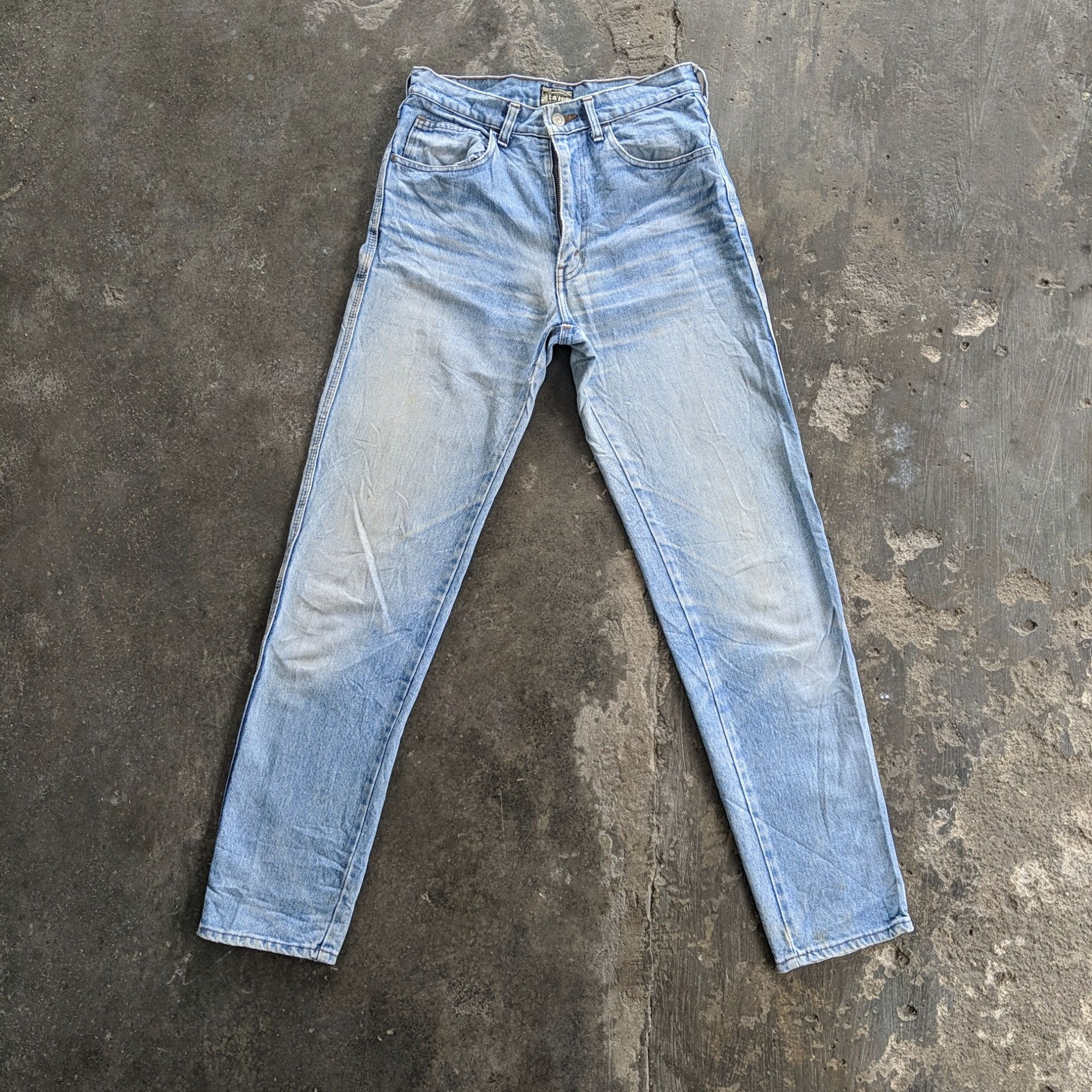 Levi's W28 🔥Vintage Levi's Lightwash Faded Denim Jeans Sick Pants Size US 28 / EU 44 - 1 Thumbnail