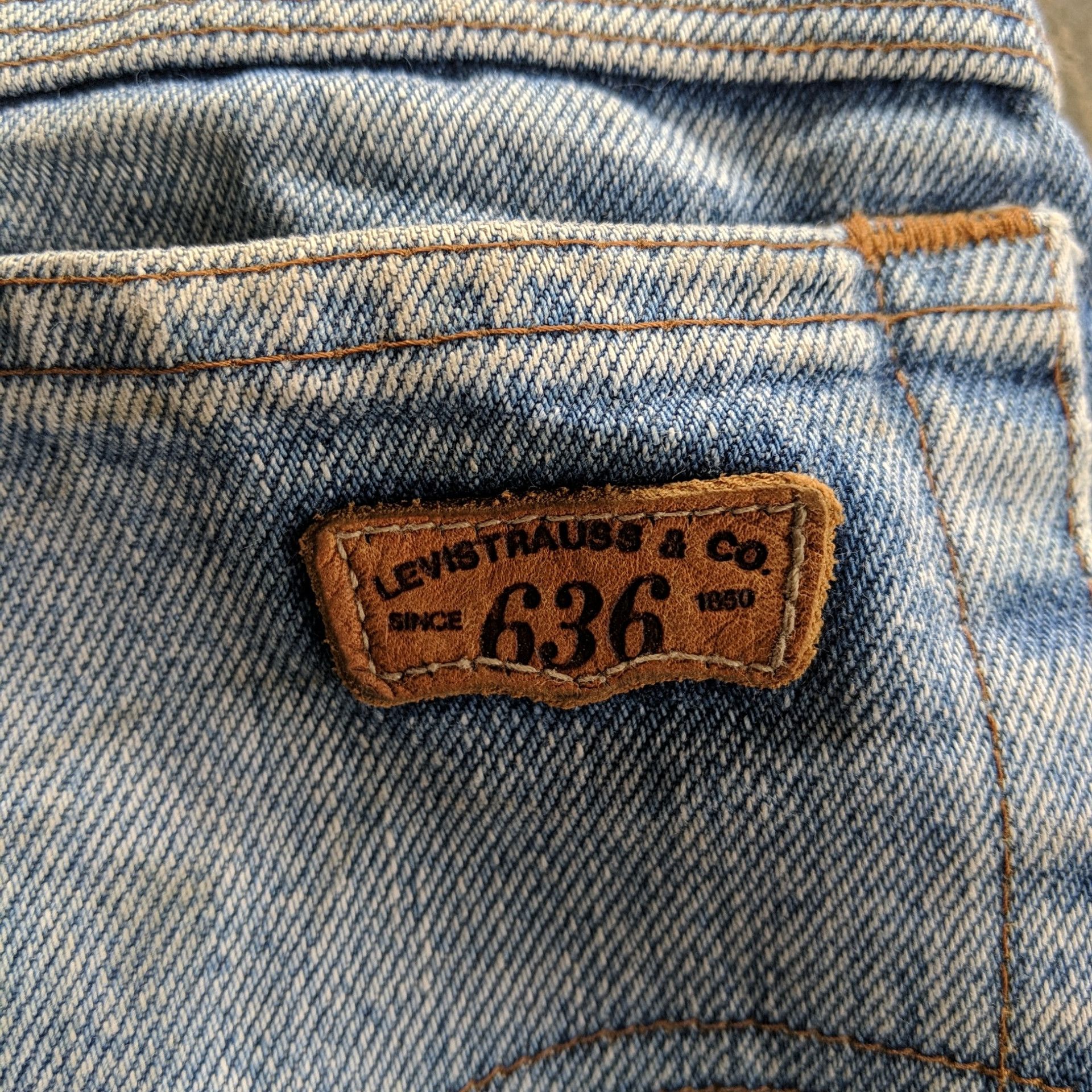 Levi's W28 🔥Vintage Levi's Lightwash Faded Denim Jeans Sick Pants Size US 28 / EU 44 - 17 Thumbnail