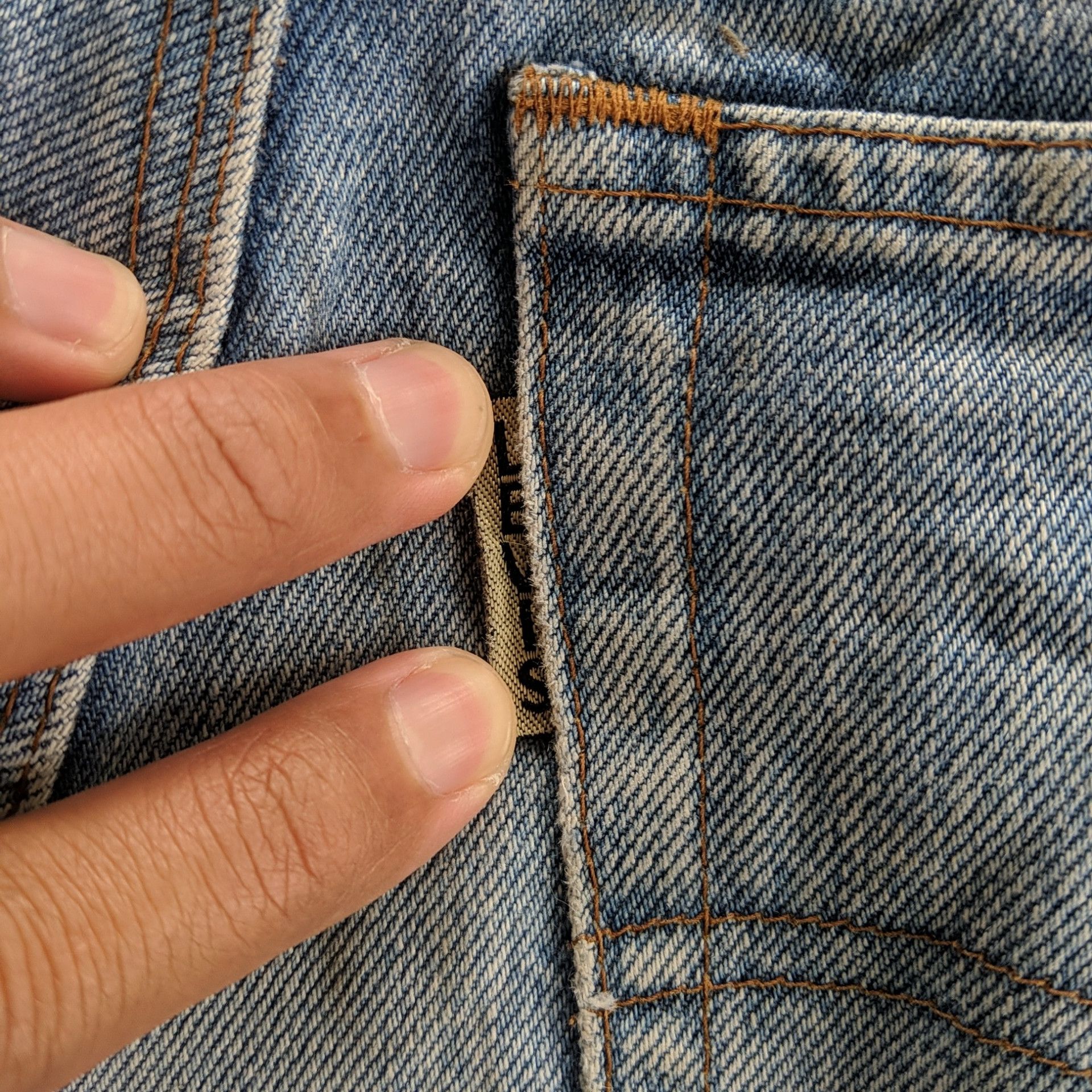 Levi's W28 🔥Vintage Levi's Lightwash Faded Denim Jeans Sick Pants Size US 28 / EU 44 - 16 Thumbnail