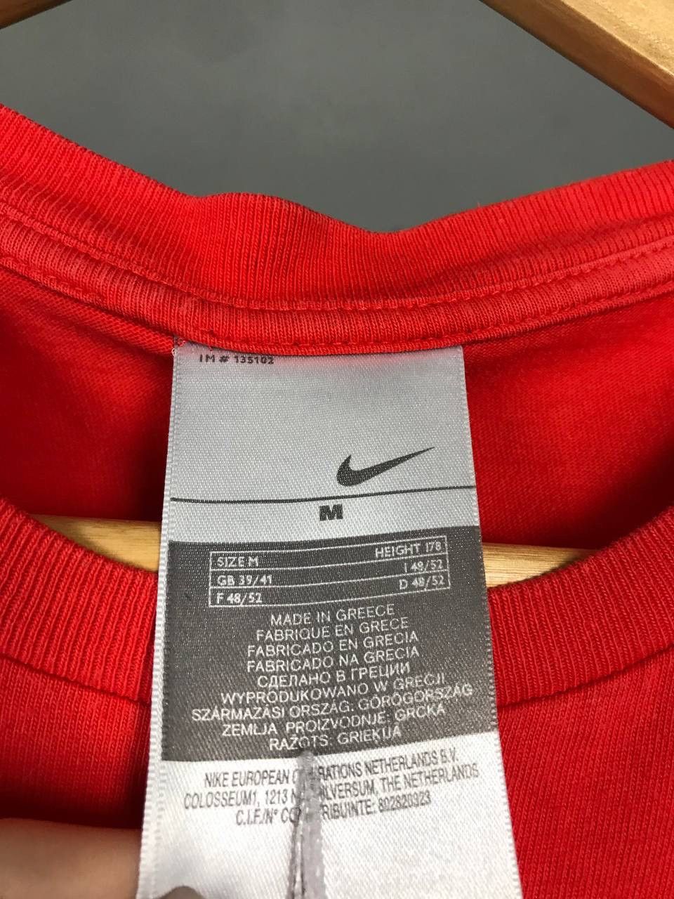 Nike Nike Just do it Swoosh streetwear vintage center logo tee Size US M / EU 48-50 / 2 - 3 Thumbnail