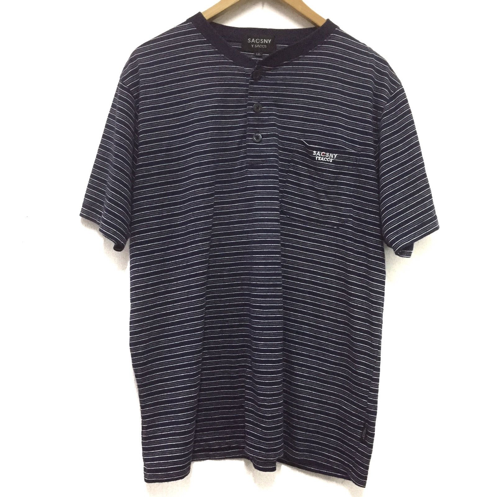 Yohji Yamamoto Y’saccs Shirt By Legendary Japanese Designer Yohji Yamamoto Size US L / EU 52-54 / 3 - 9 Thumbnail