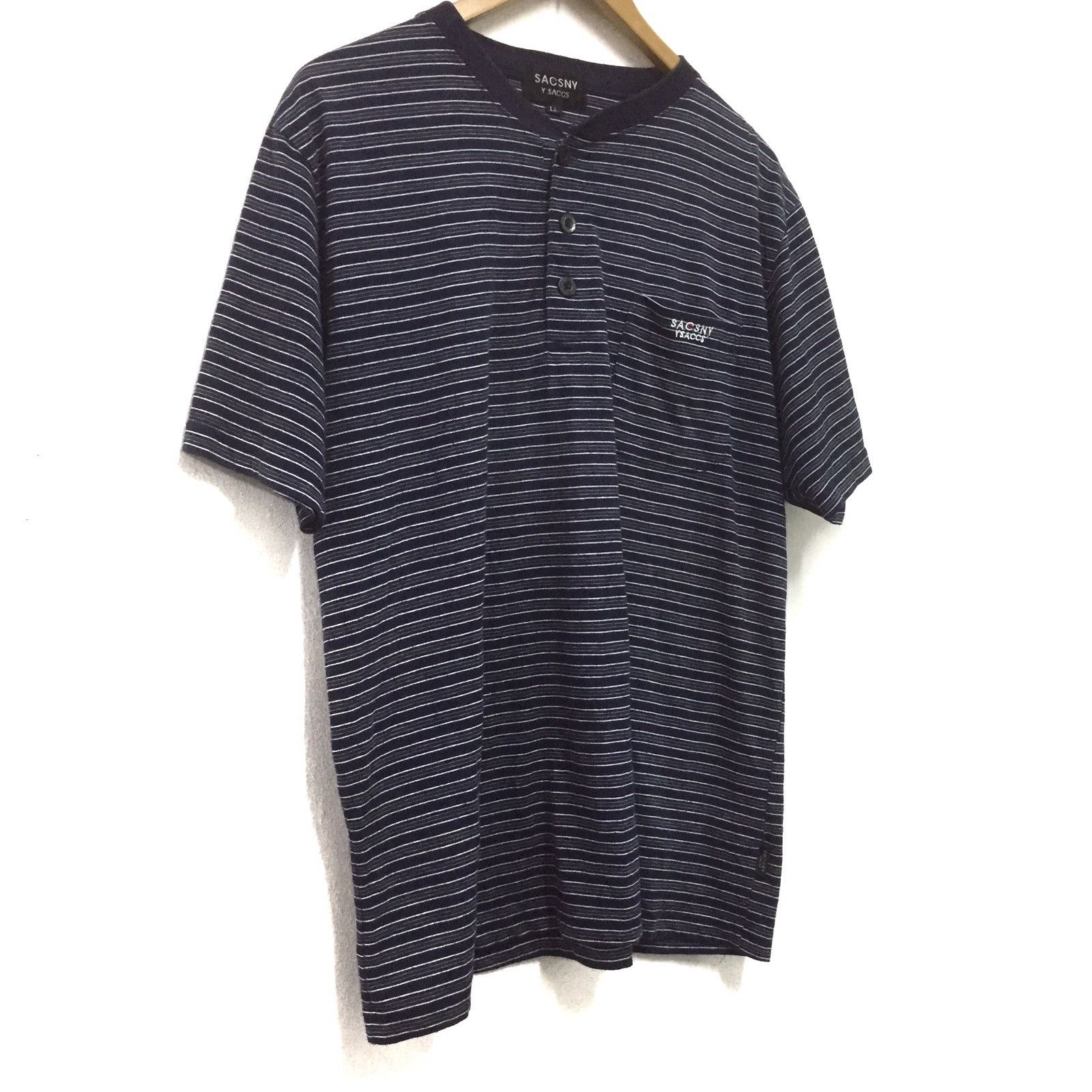 Yohji Yamamoto Y’saccs Shirt By Legendary Japanese Designer Yohji Yamamoto Size US L / EU 52-54 / 3 - 8 Thumbnail