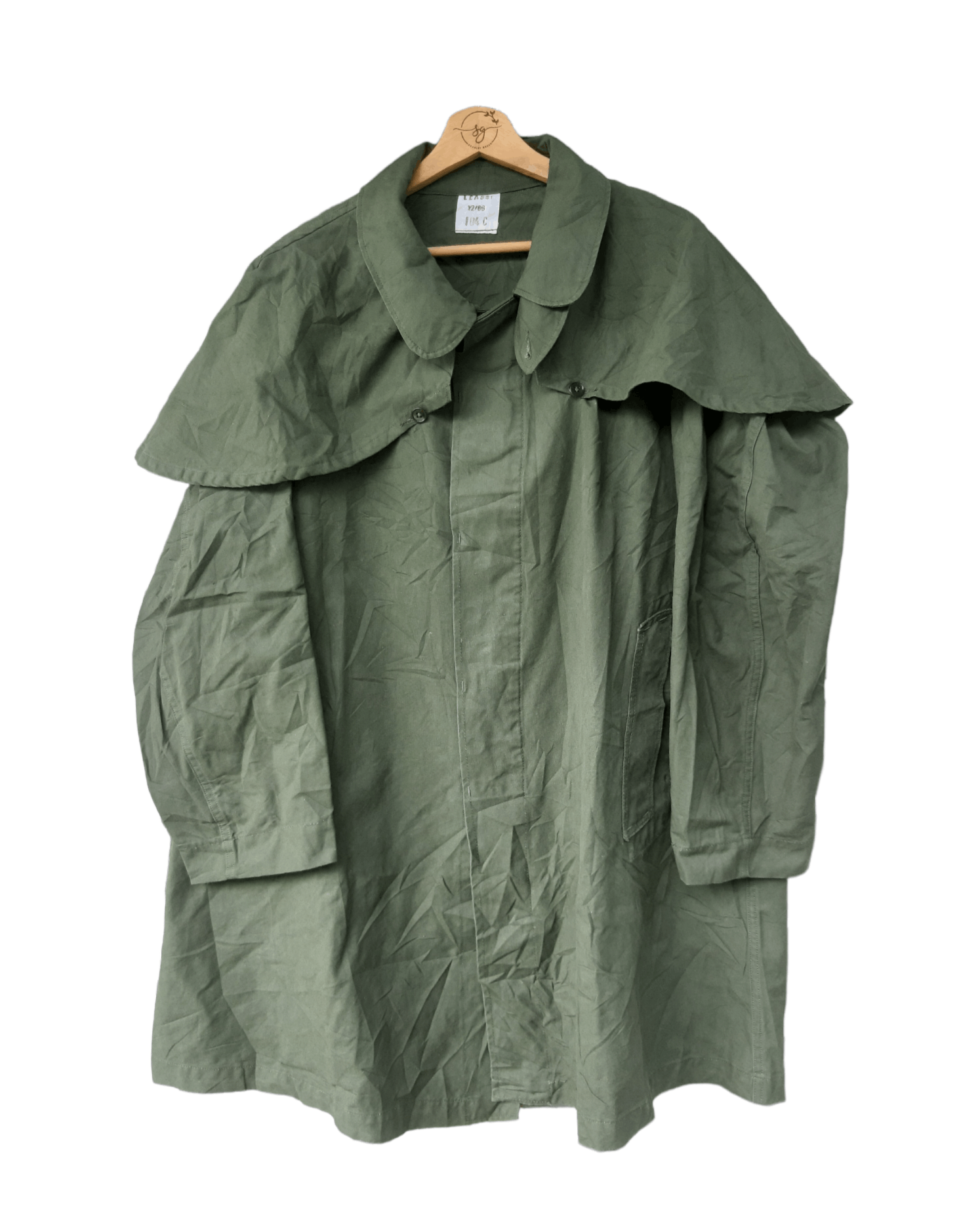 Vintage True Vintage Military Trench Coat Size US XL / EU 56 / 4 - 1 Thumbnail