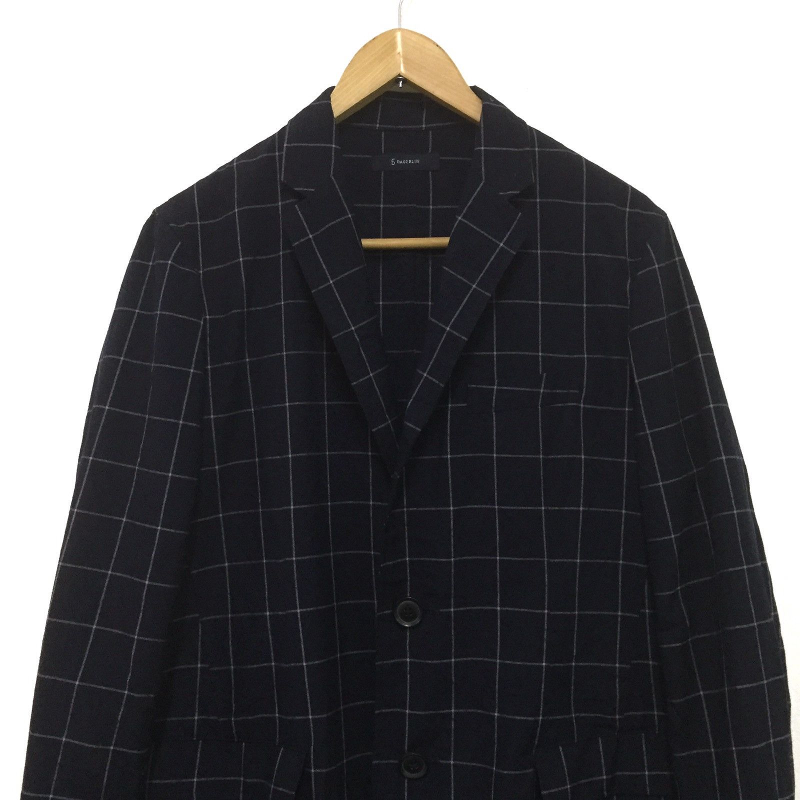 Japanese Brand long Coat suitable for use in autumn (darkblue Colour)😍😍😍 Size US L / EU 52-54 / 3 - 3 Thumbnail