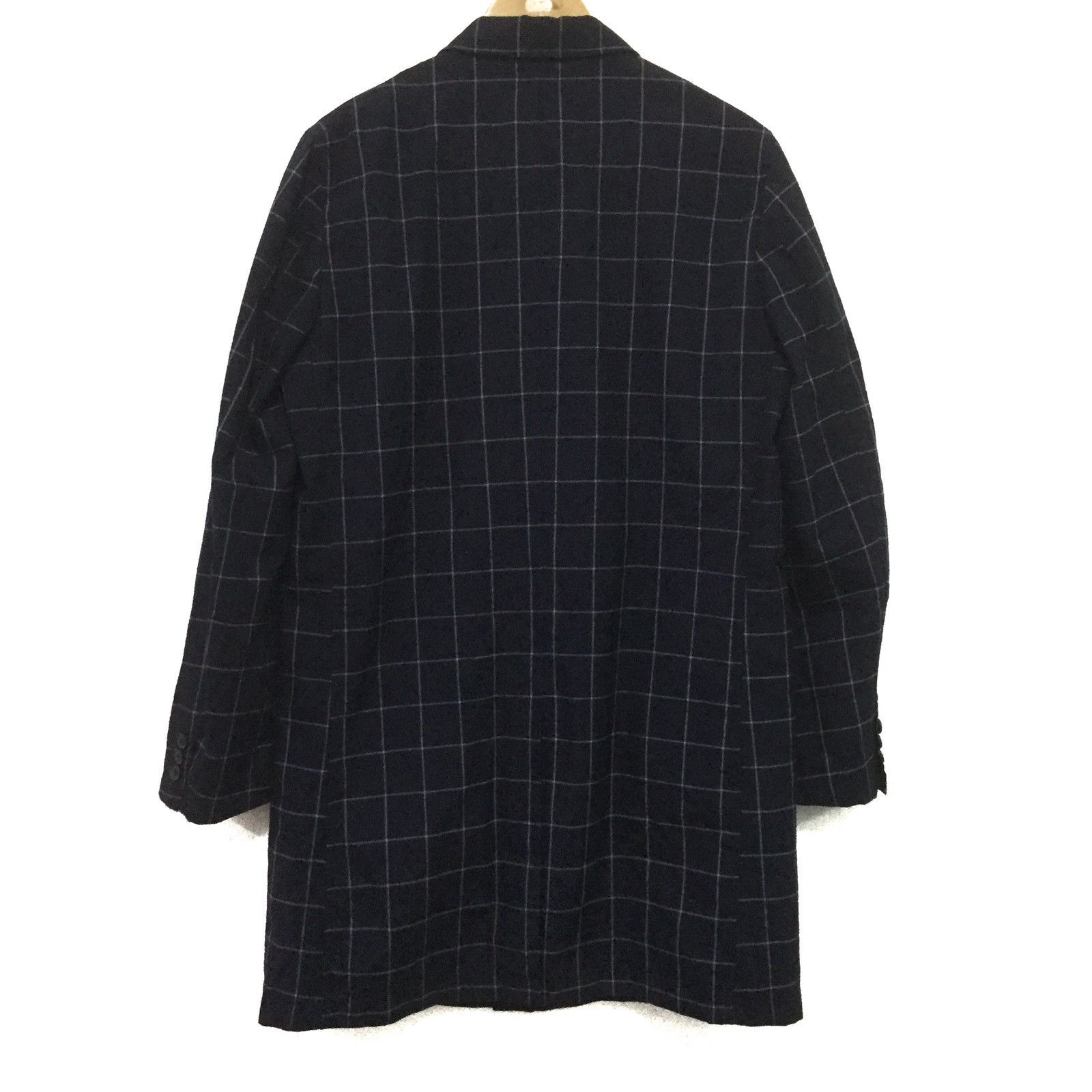 Japanese Brand long Coat suitable for use in autumn (darkblue Colour)😍😍😍 Size US L / EU 52-54 / 3 - 6 Thumbnail