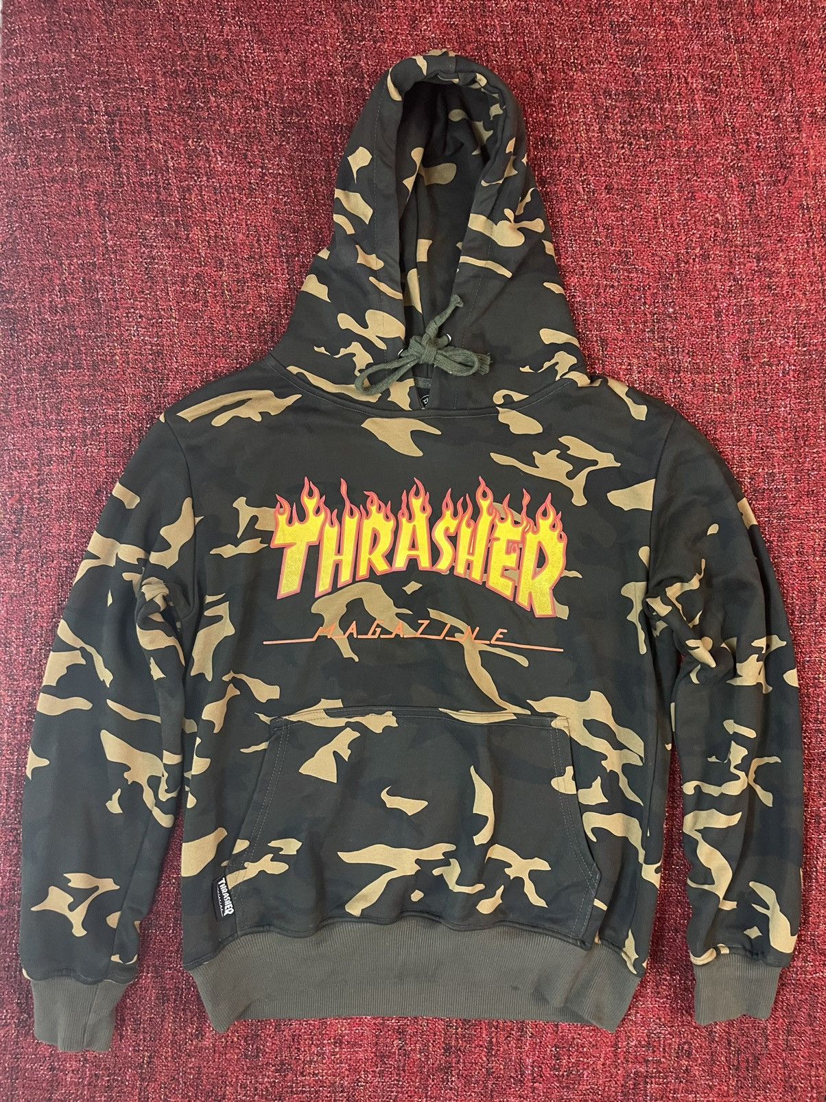 Thrasher × Vintage Thrasher magazine vintage Y2K skateboarding camo hoodie Size US M / EU 48-50 / 2 - 1 Thumbnail