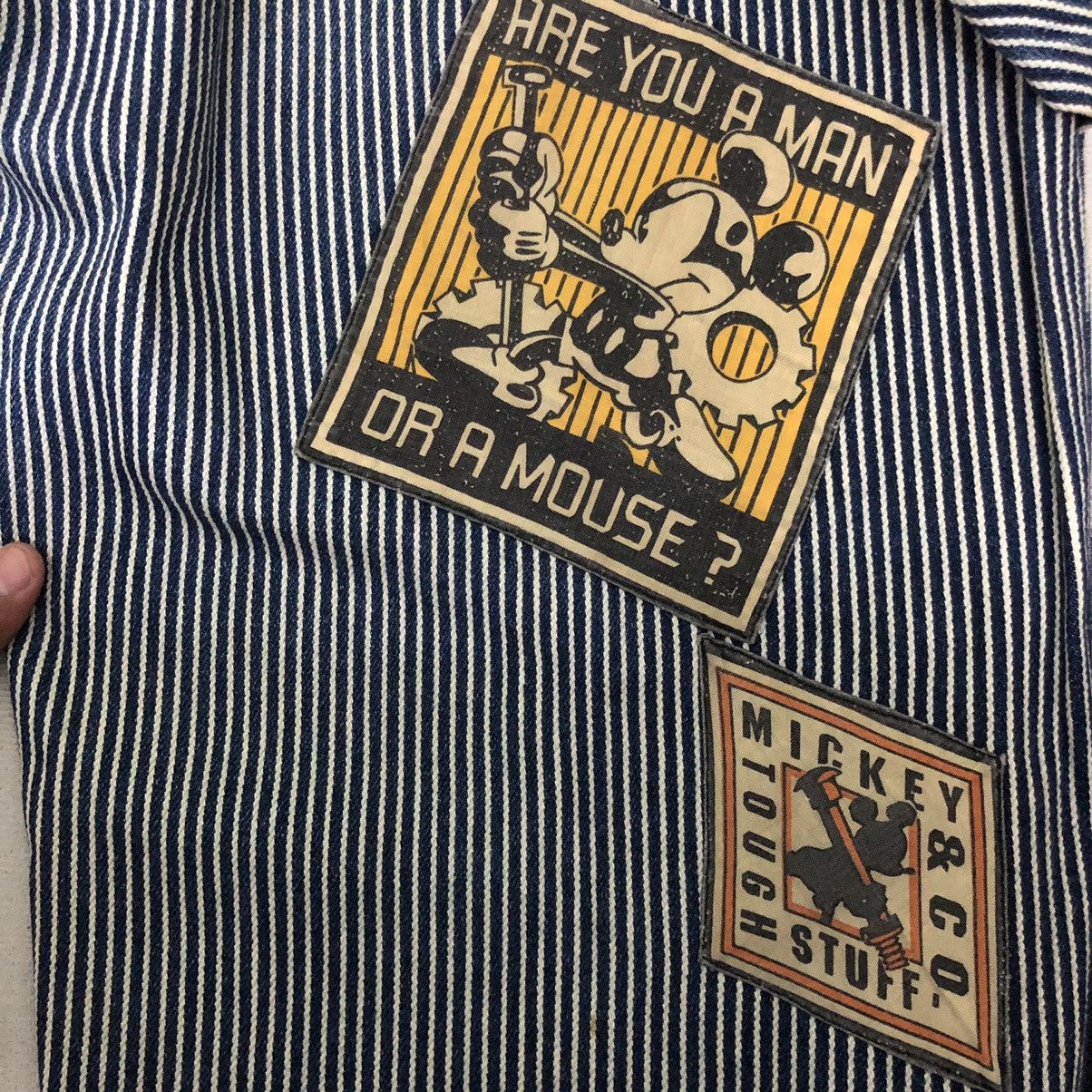 Japanese Brand Rare vintage 90s mickey & co stripe workwear denim Size US 28 / EU 44 - 10 Thumbnail