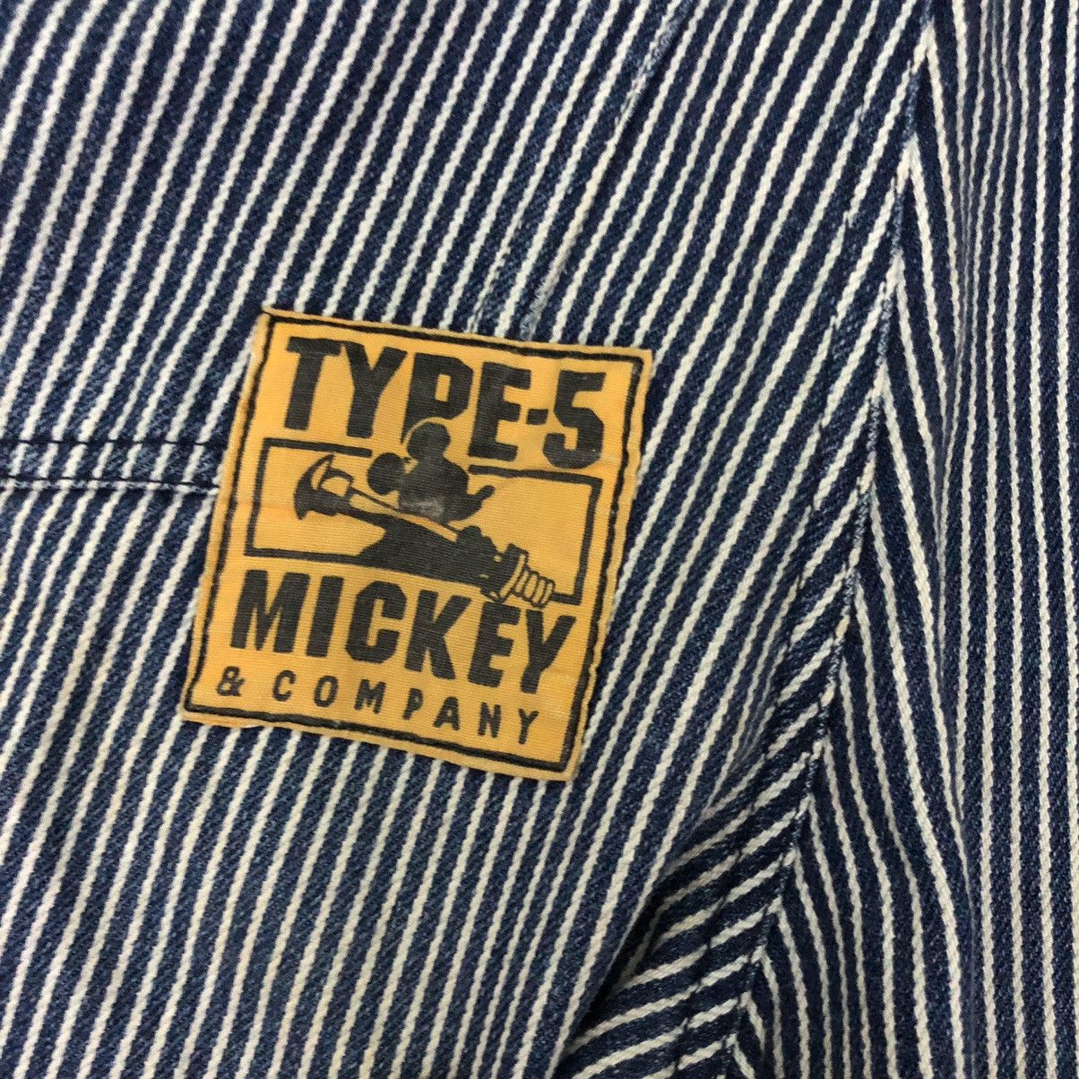 Japanese Brand Rare vintage 90s mickey & co stripe workwear denim Size US 28 / EU 44 - 11 Thumbnail