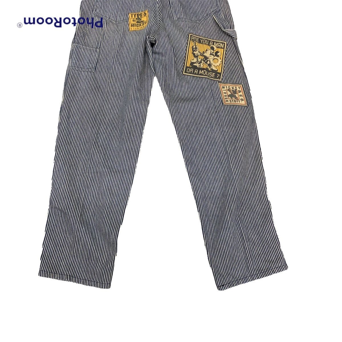 Japanese Brand Rare vintage 90s mickey & co stripe workwear denim Size US 28 / EU 44 - 7 Thumbnail
