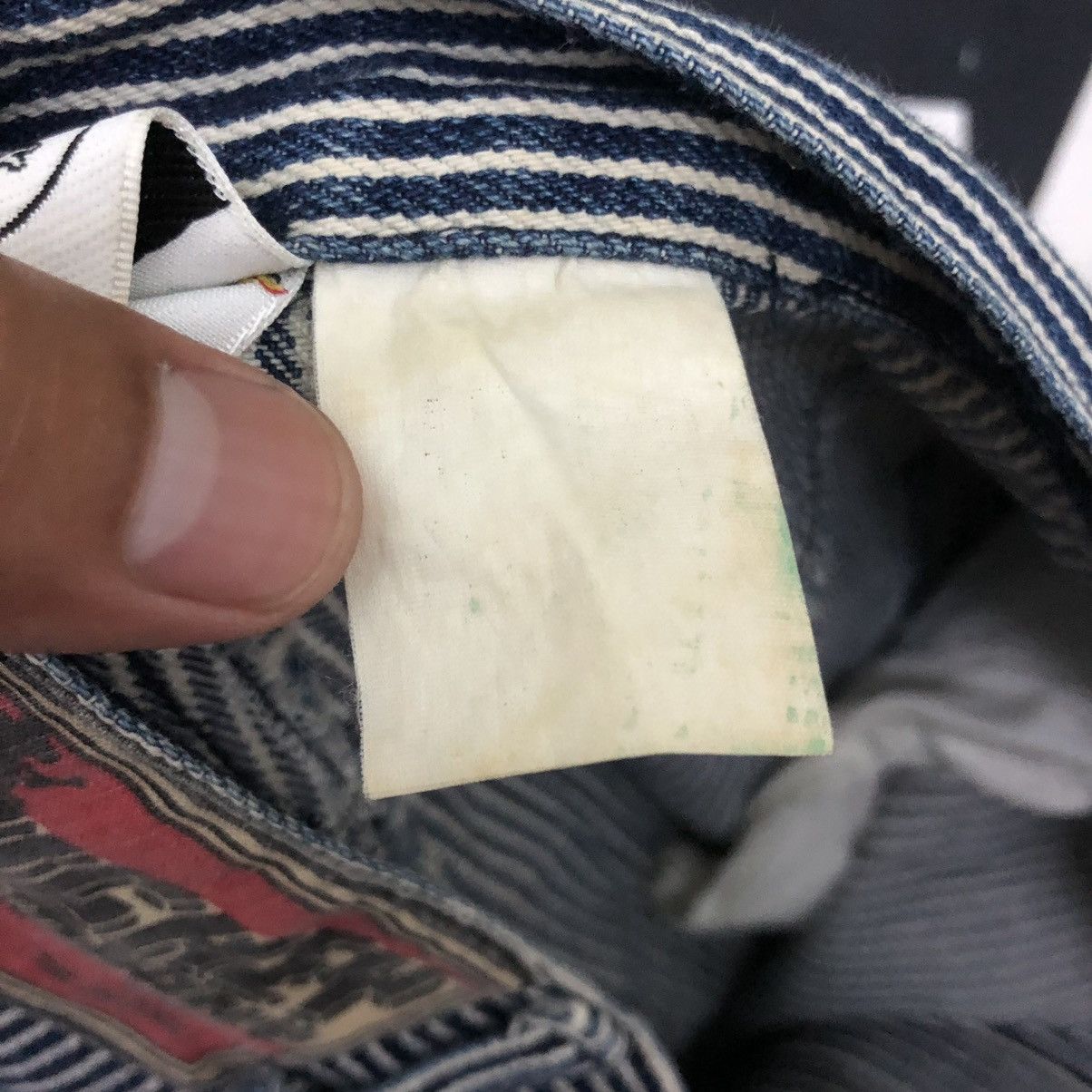 Japanese Brand Rare vintage 90s mickey & co stripe workwear denim Size US 28 / EU 44 - 16 Thumbnail