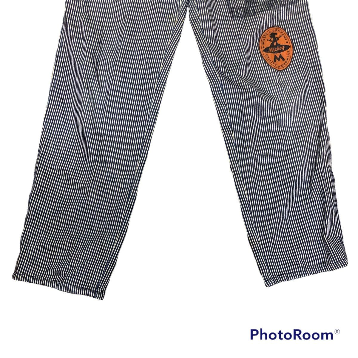 Japanese Brand Rare vintage 90s mickey & co stripe workwear denim Size US 28 / EU 44 - 5 Thumbnail