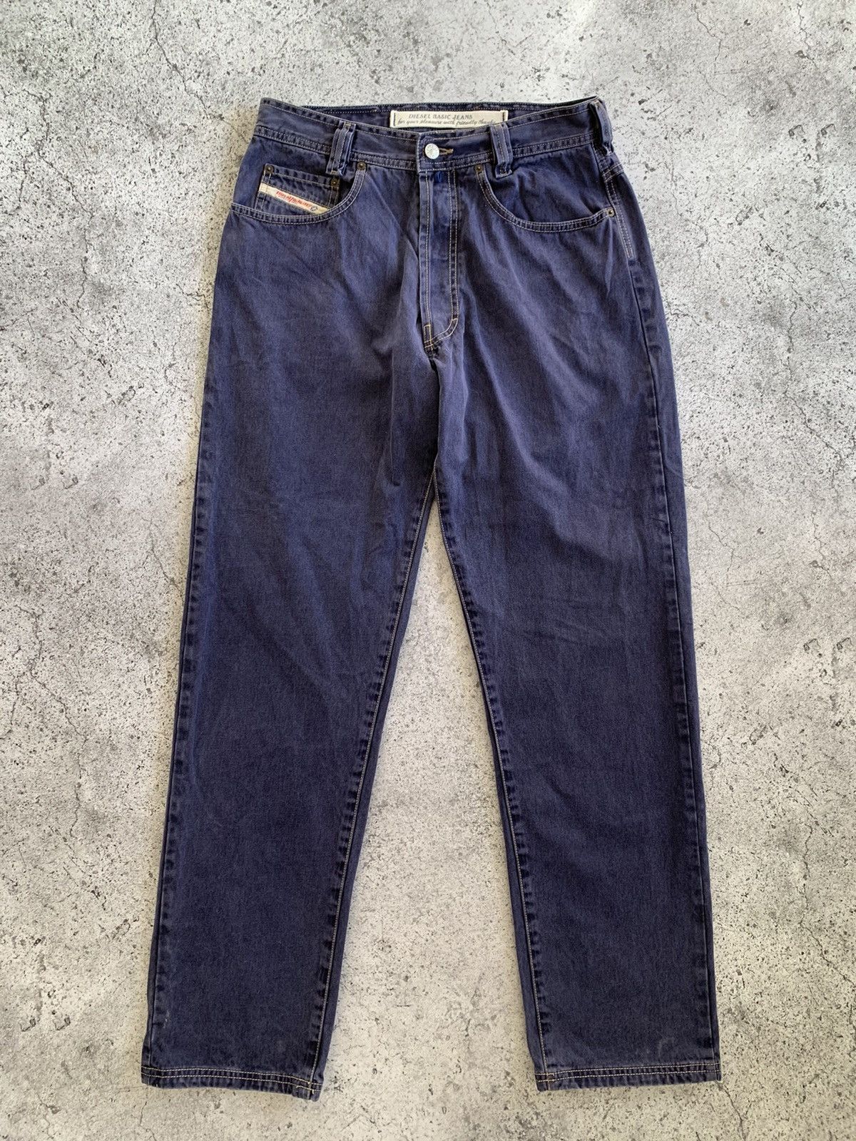 Diesel × Vintage Diesel vintage straight washed pants 80s Size US 32 / EU 48 - 1 Thumbnail