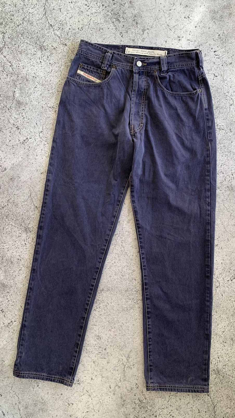 Diesel × Vintage Diesel vintage straight washed pants 80s Size US 32 / EU 48 - 2 Thumbnail