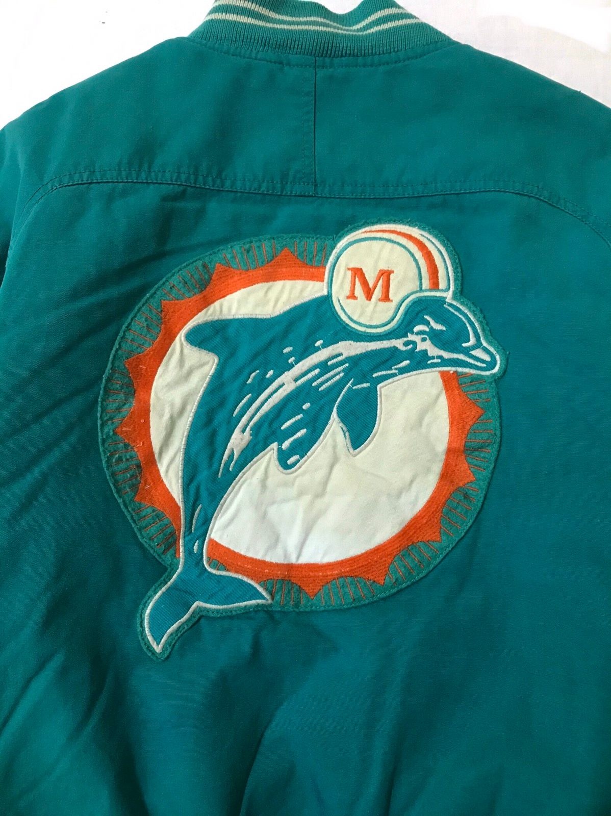 Vintage 90s MIAMI DOLPHIN NFL Team Jacket Size US M / EU 48-50 / 2 - 9 Preview