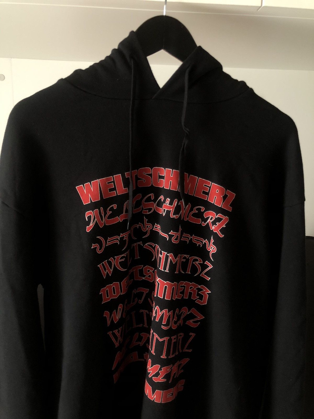 Vetements Vetements Weltschmerz Hoodie Size US S / EU 44-46 / 1 - 2 Thumbnail