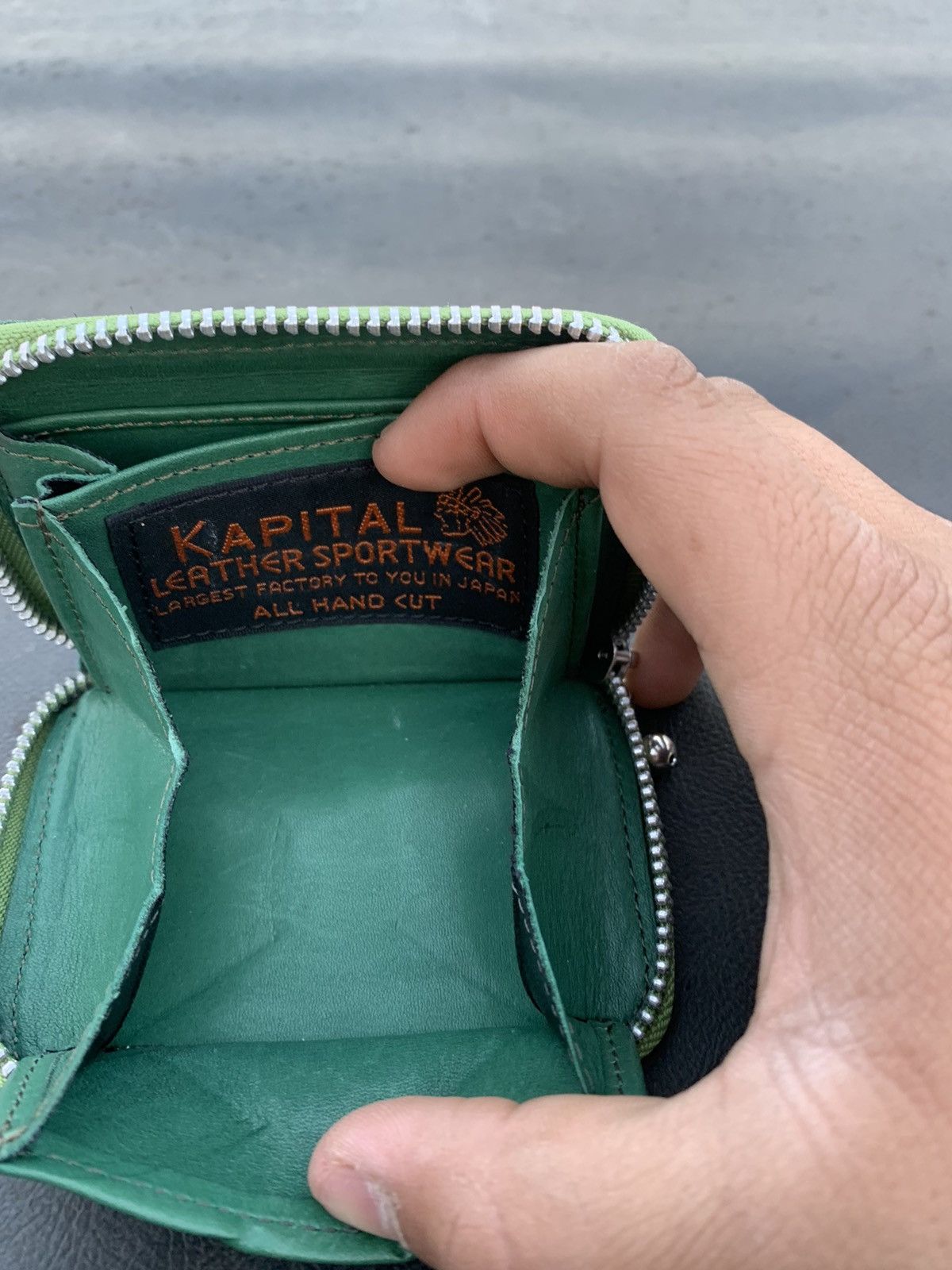 Kapital Kapital Kountry- Bone Hand Wallet Mini Size ONE SIZE - 5 Thumbnail