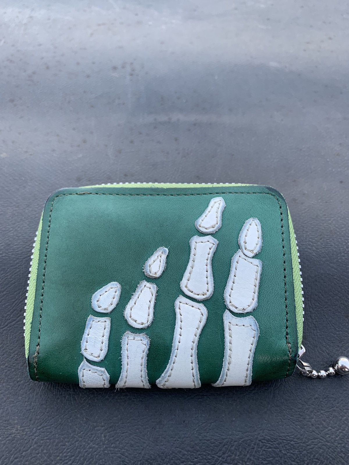Kapital Kapital Kountry- Bone Hand Wallet Mini Size ONE SIZE - 1 Thumbnail